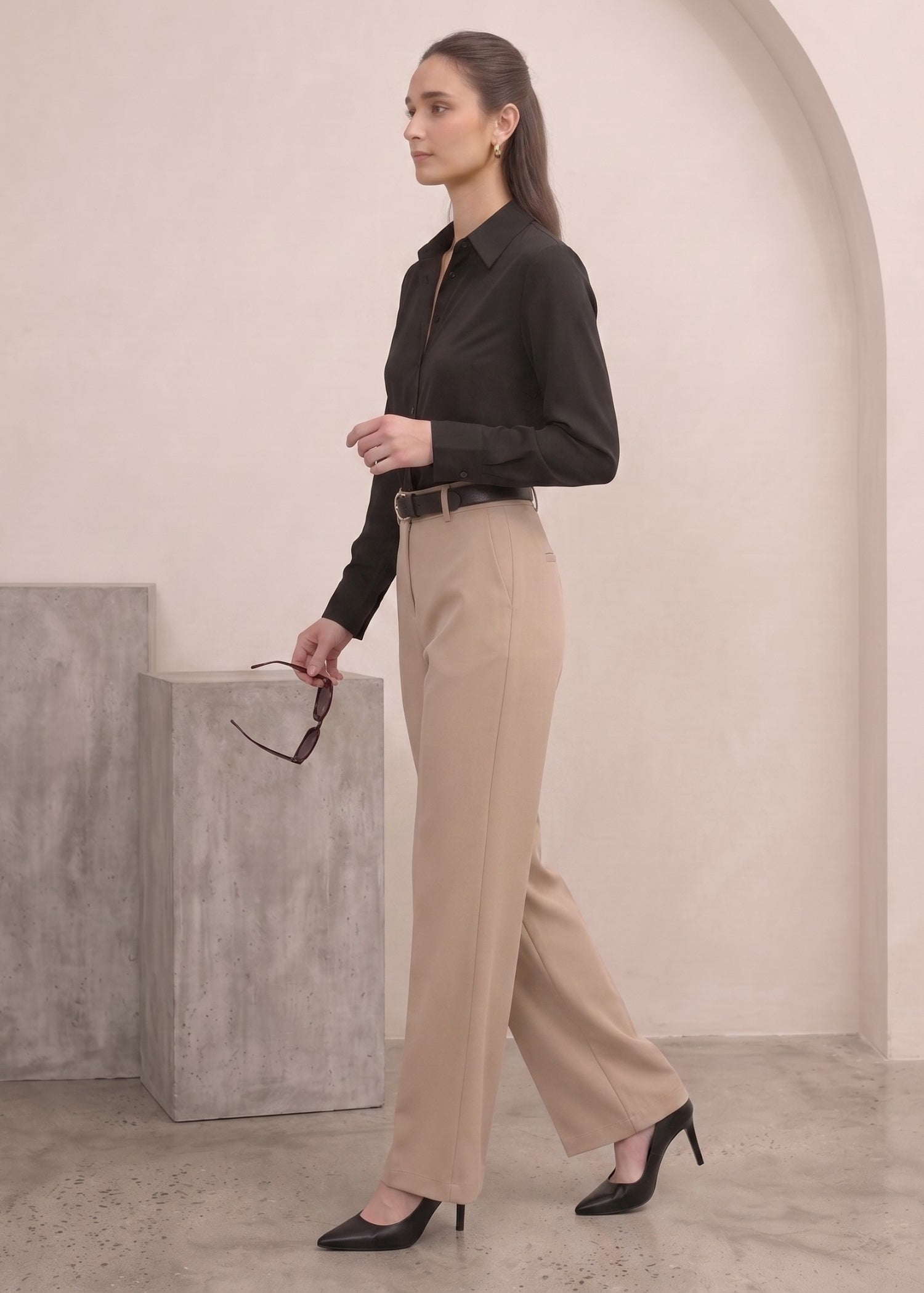 Formal Black Shirt for Women