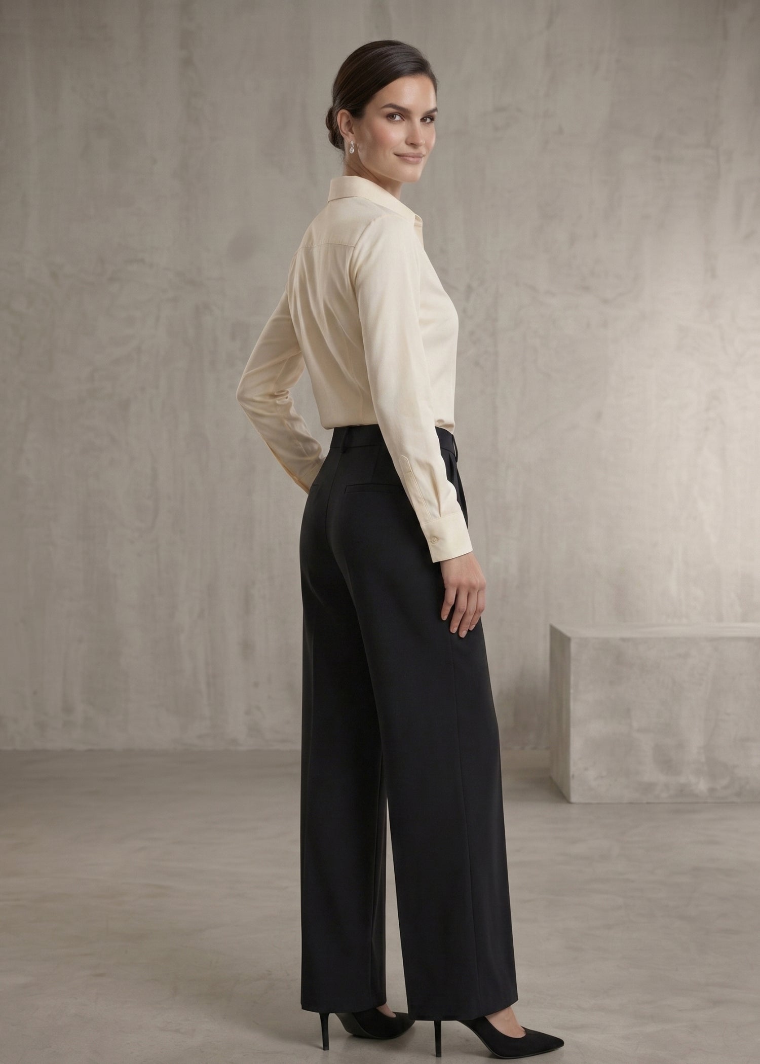 Formal Off White Shirt women