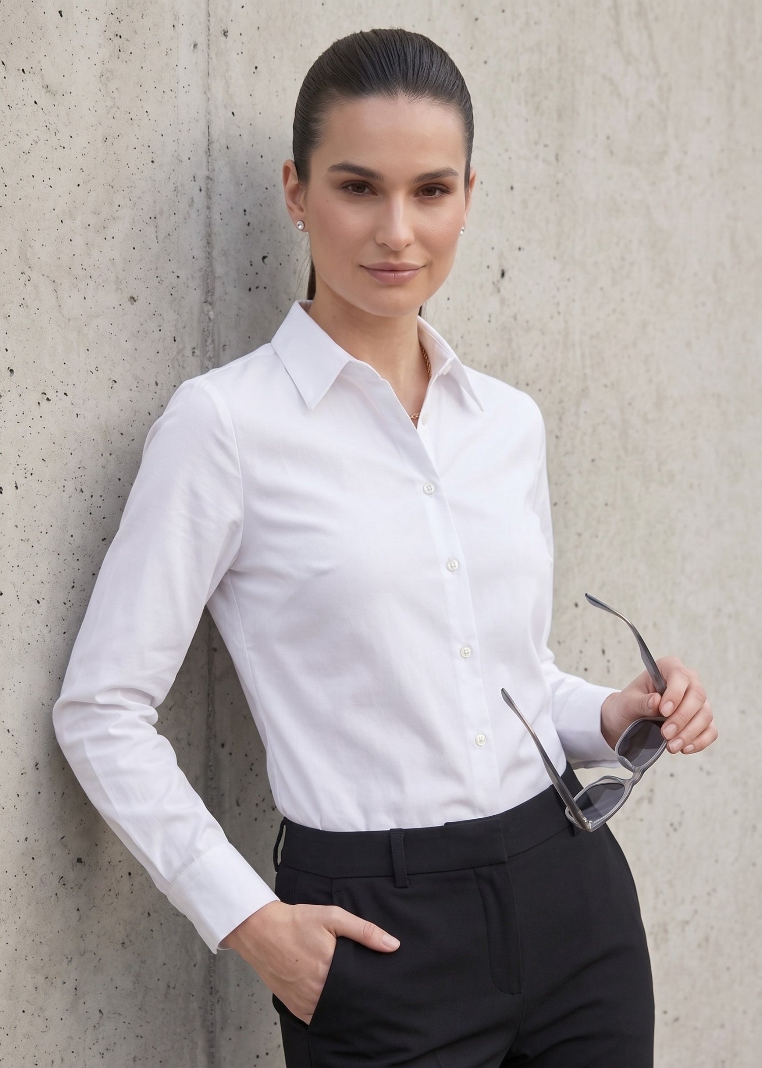 Formal White Shirt for Women