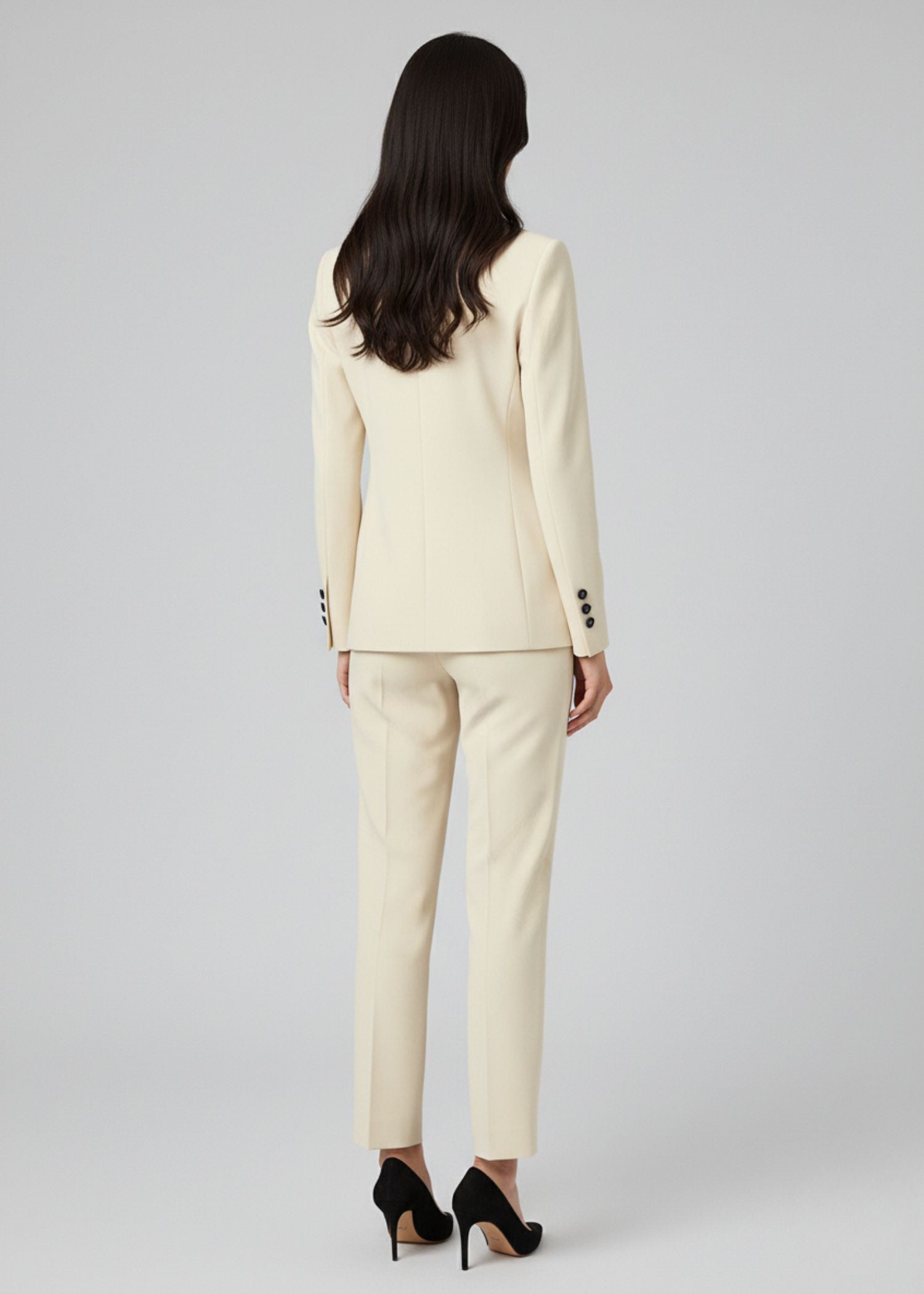Formal Contrast Notch Lapel Tuxedo