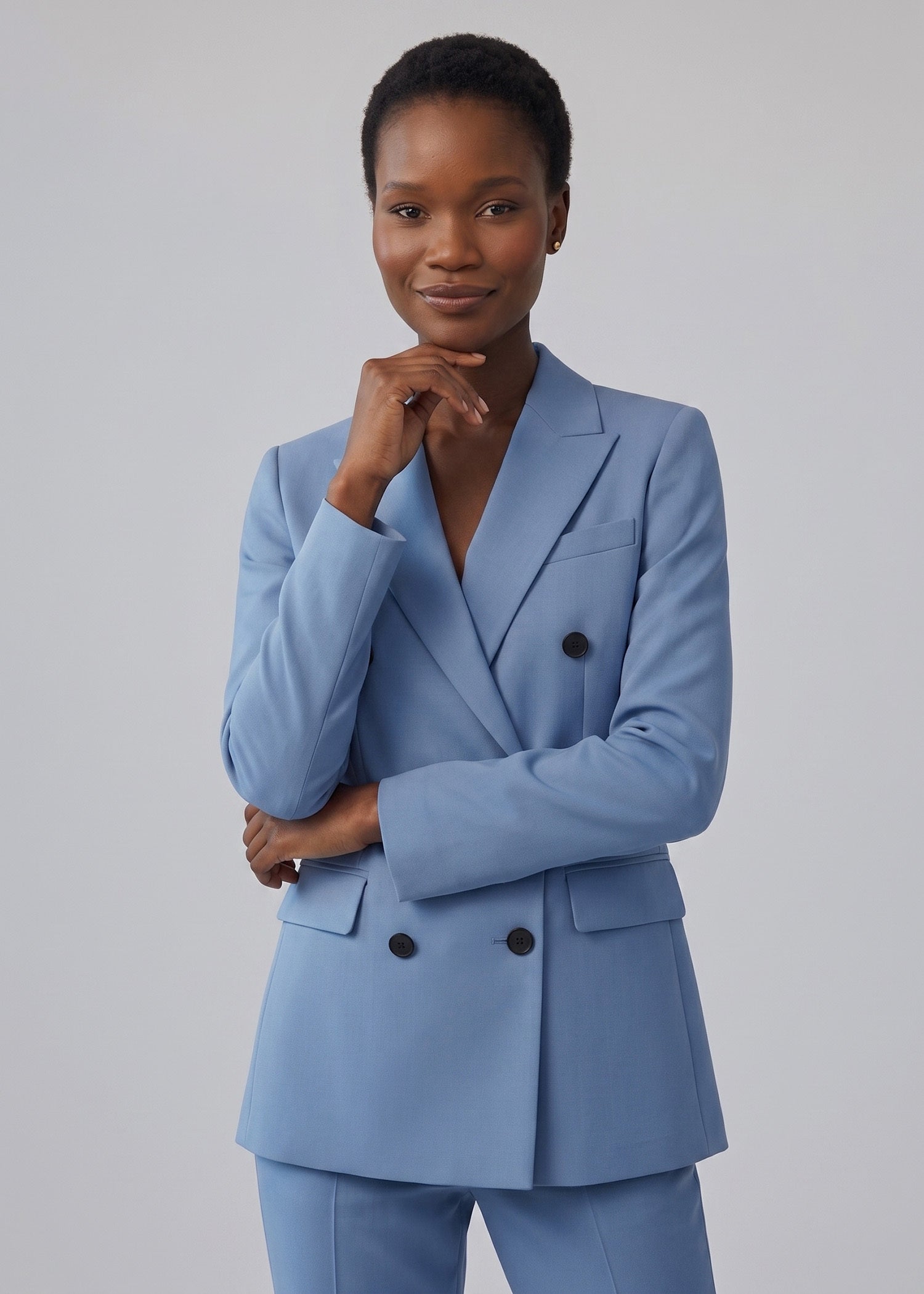 Formal Work Suit in Blue