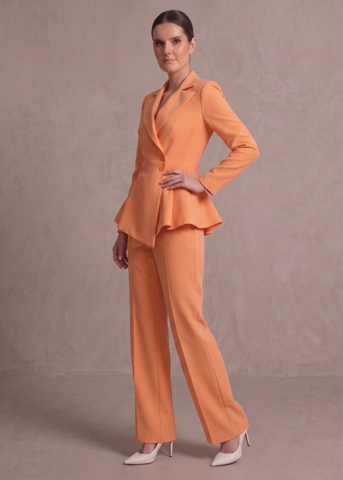 Notch Lapel Business Look Suit 