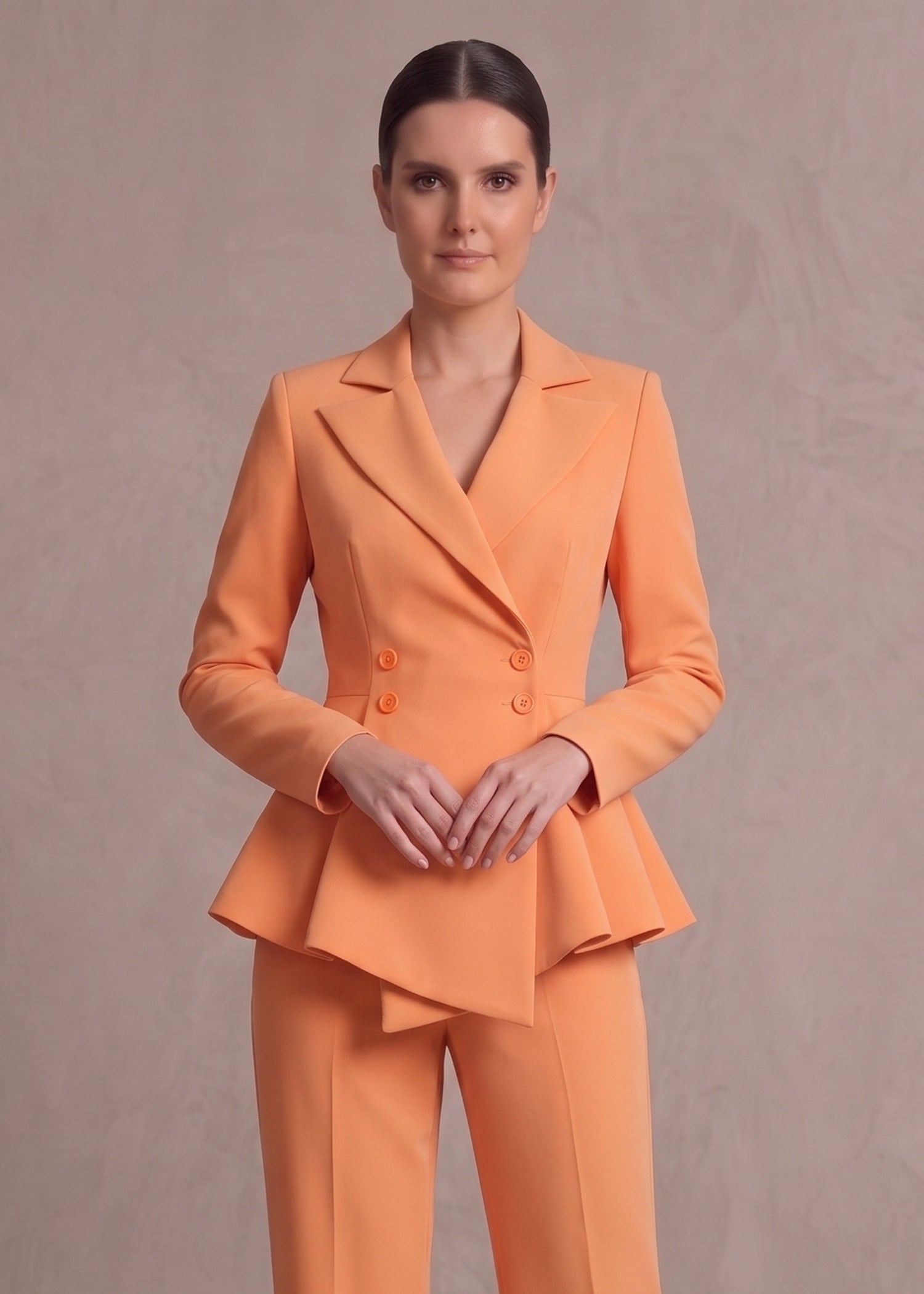 Notch Lapel Business Look Suit 