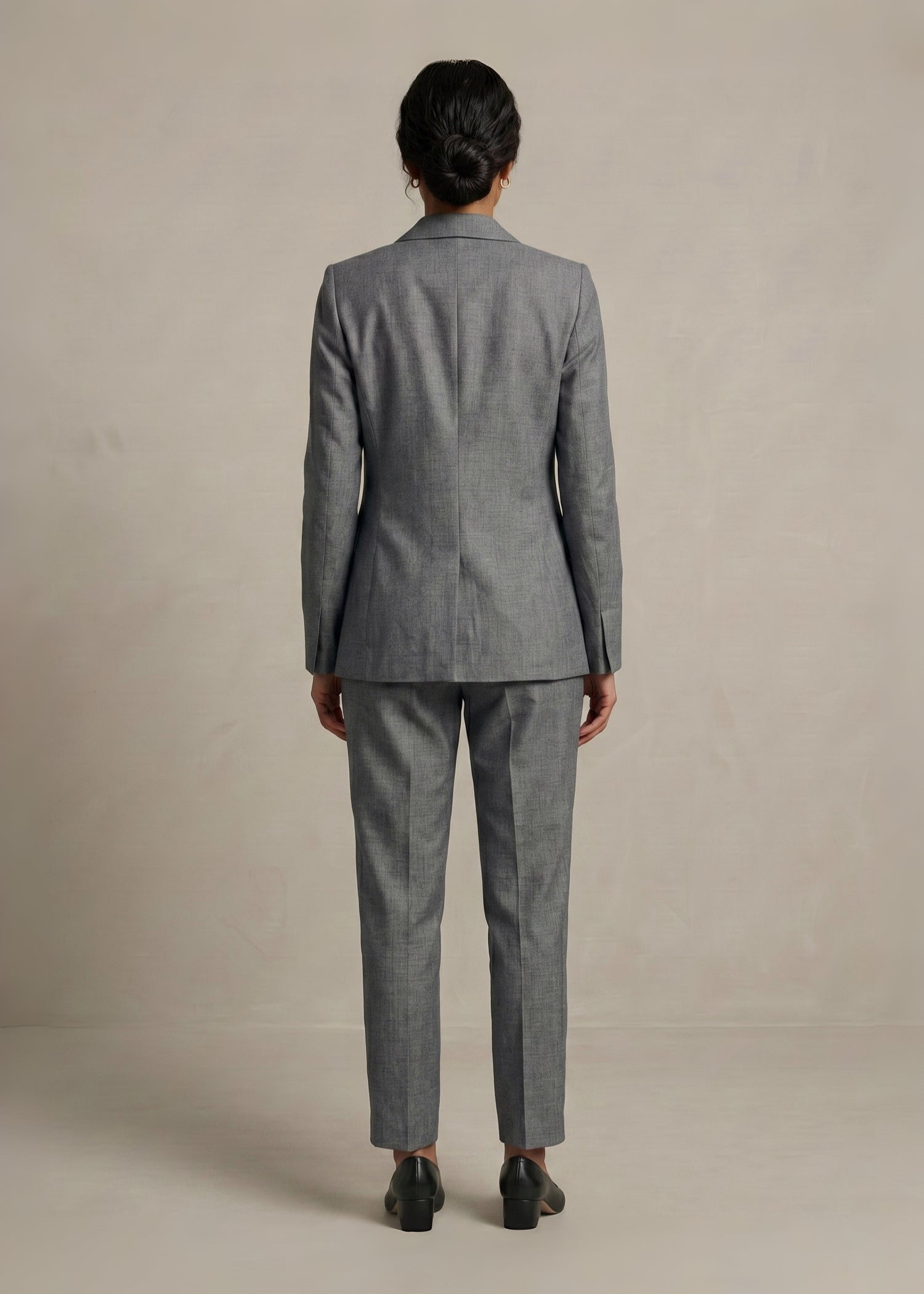 Grey Linen Suit