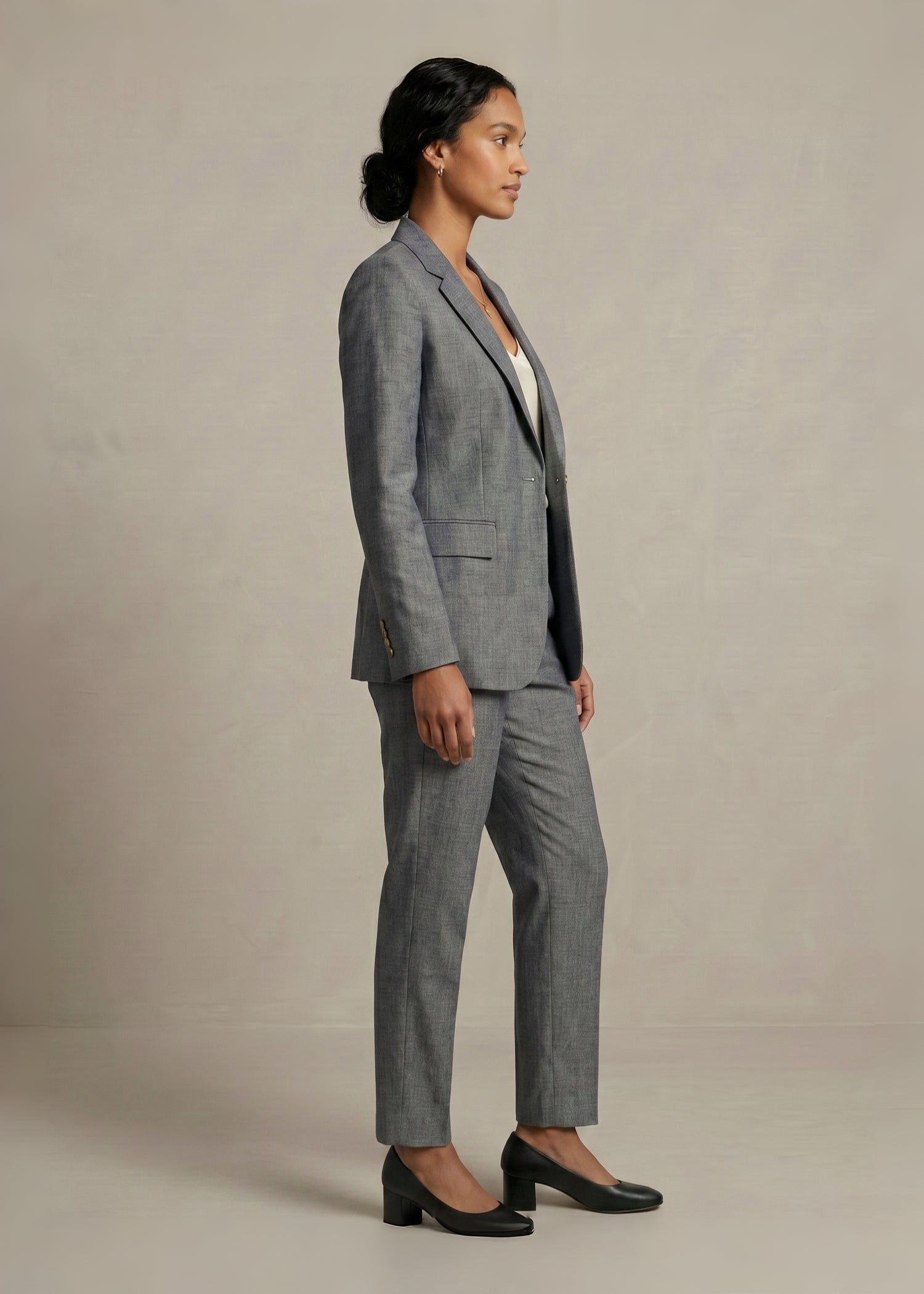 Grey suit for ladies