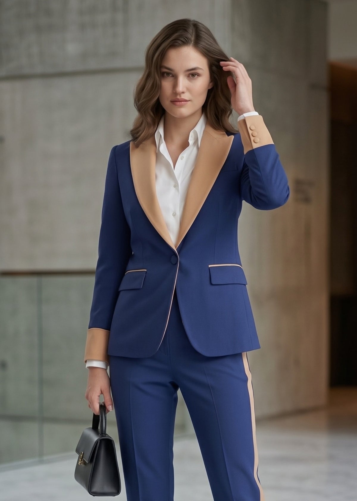 Hand-Stitched Sorrento Formal Peak Lapel Tuxedo