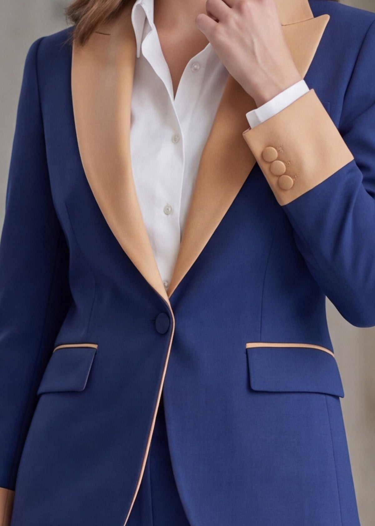 Hand-Stitched Sorrento Formal Peak Lapel Tuxedo