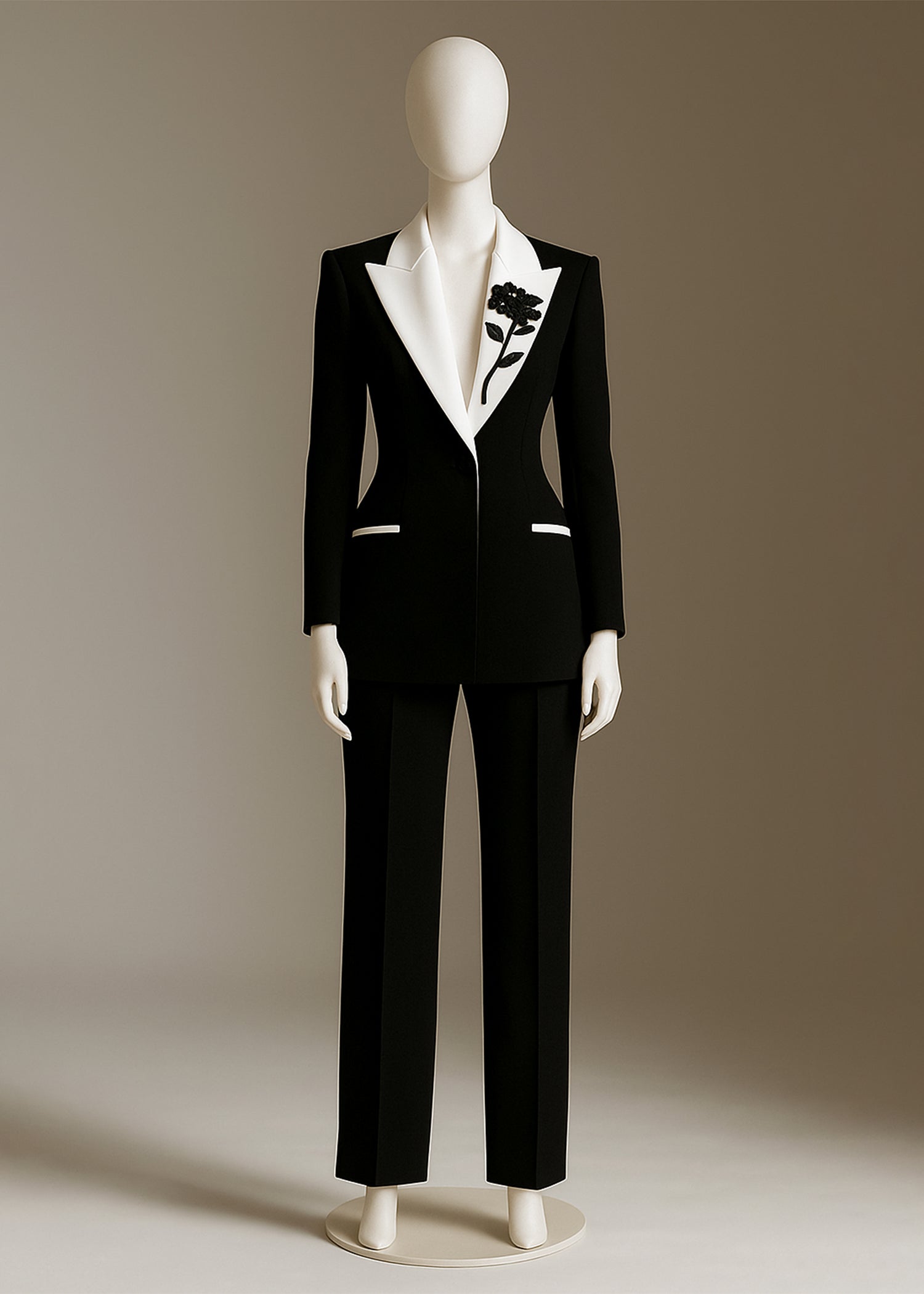 Ivara Embellished Peak Lapel Tuxedo