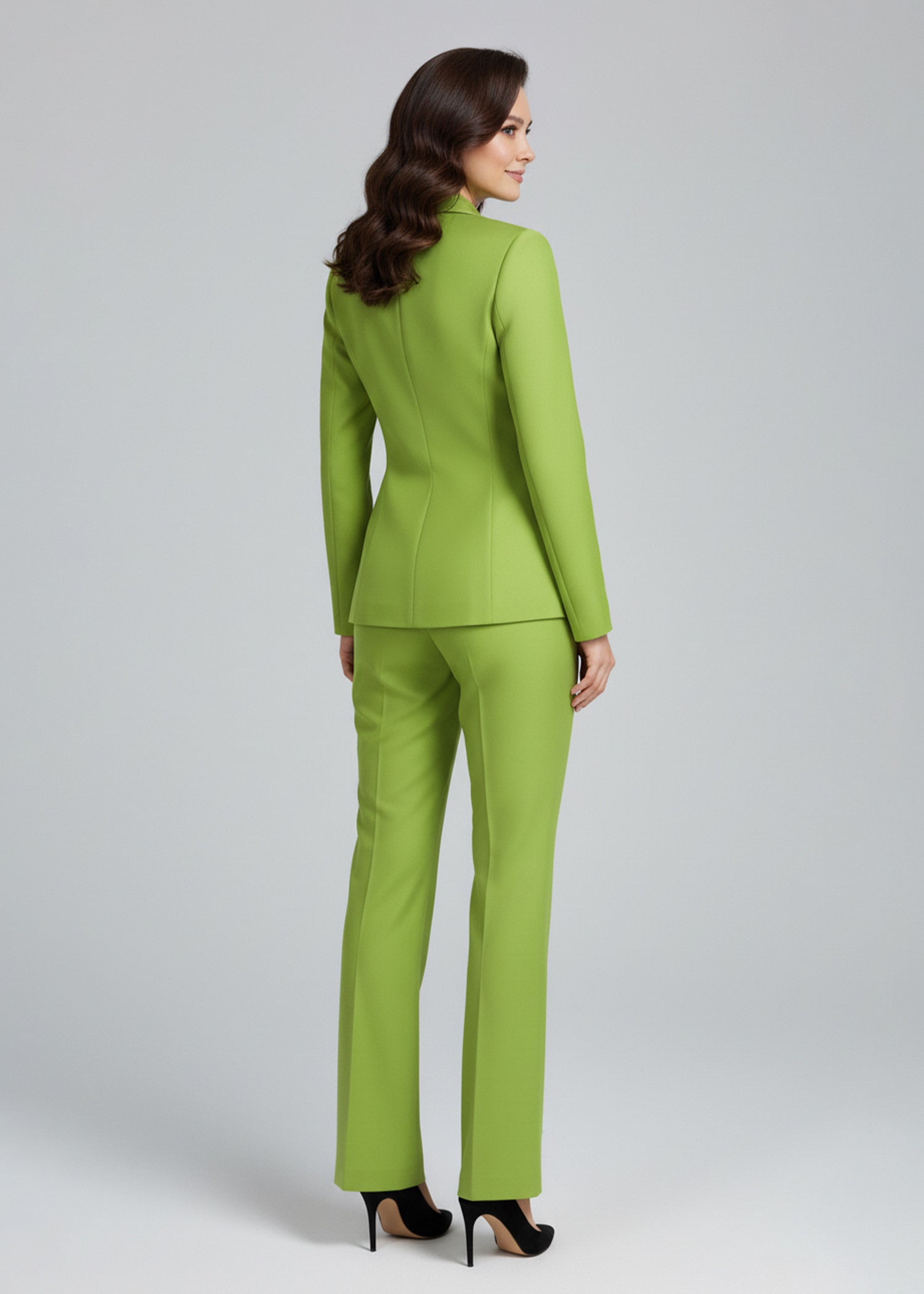 Levant Fitted Waist Suit 