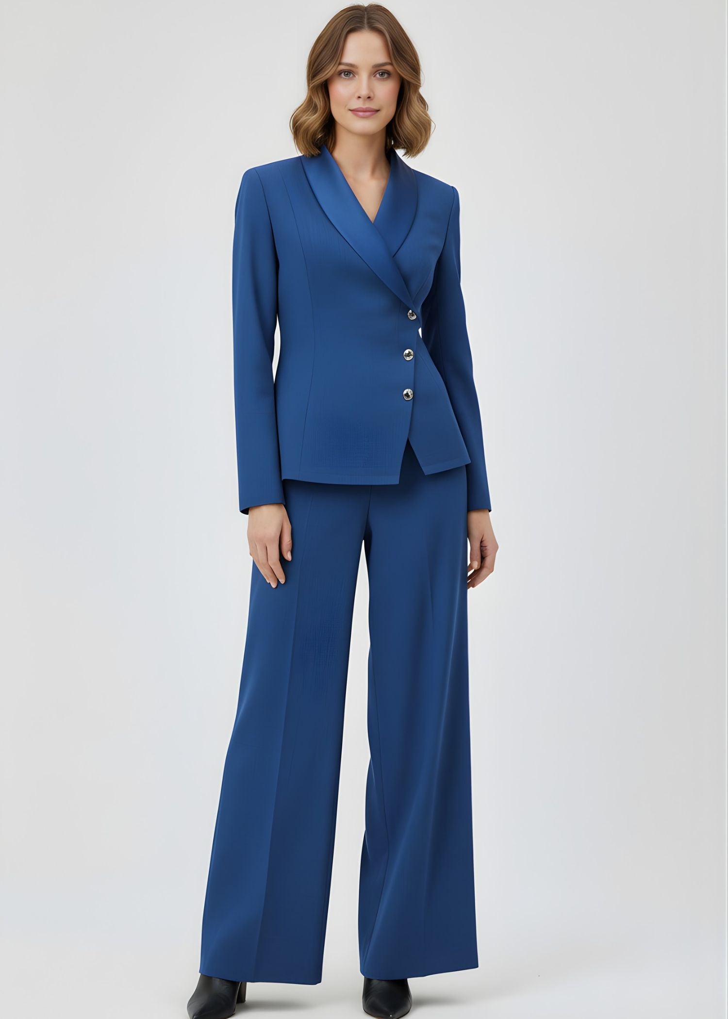 Lucerne Asymmetric button tuxedo 