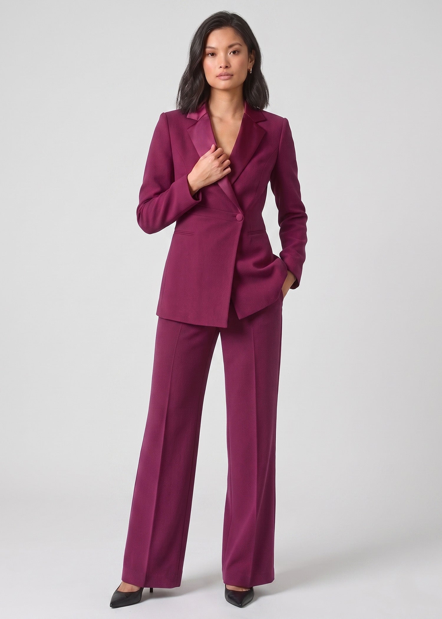 Luxury Asymmetric Front Tuxedo