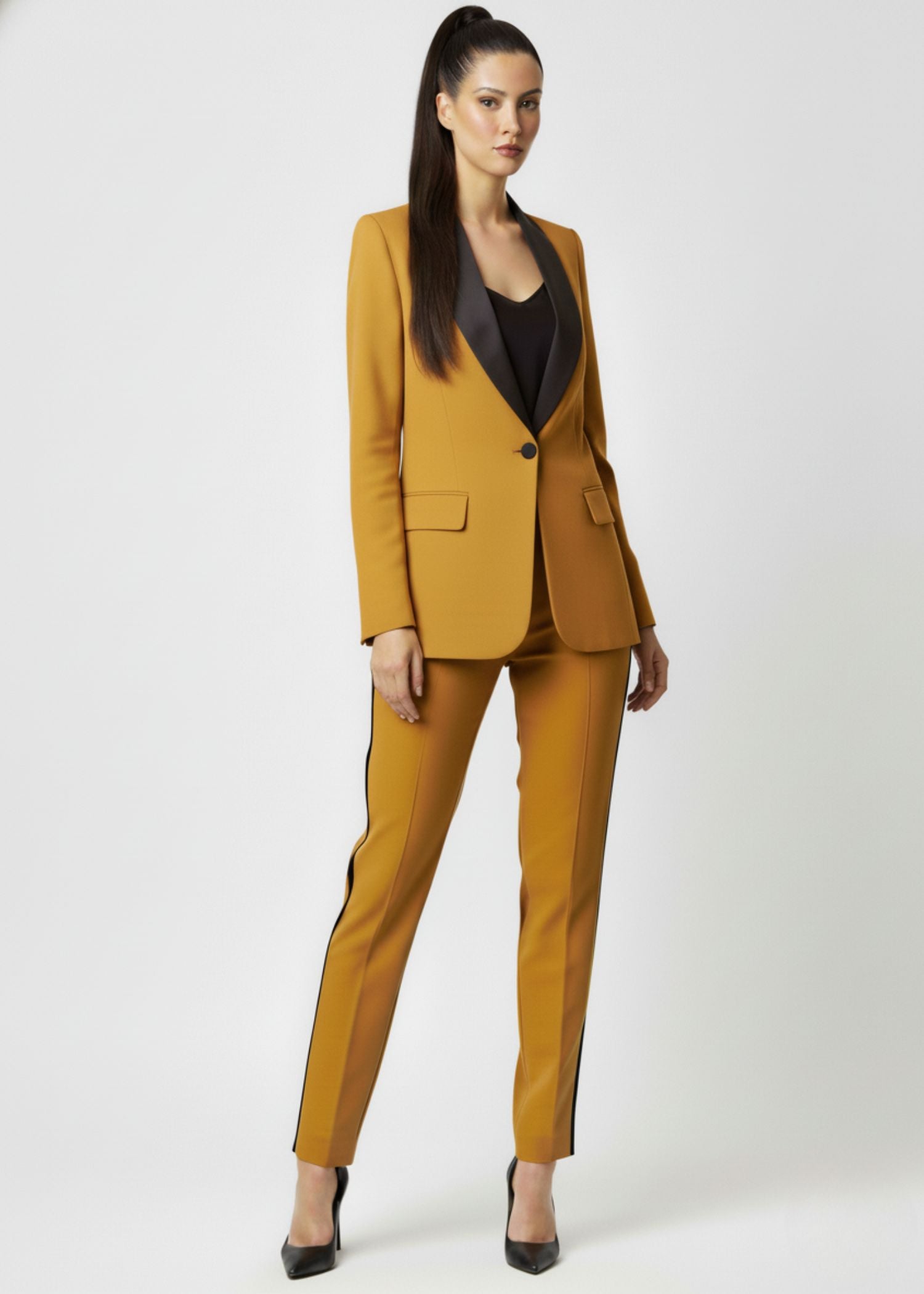 Lyra single button two piece tuxedo