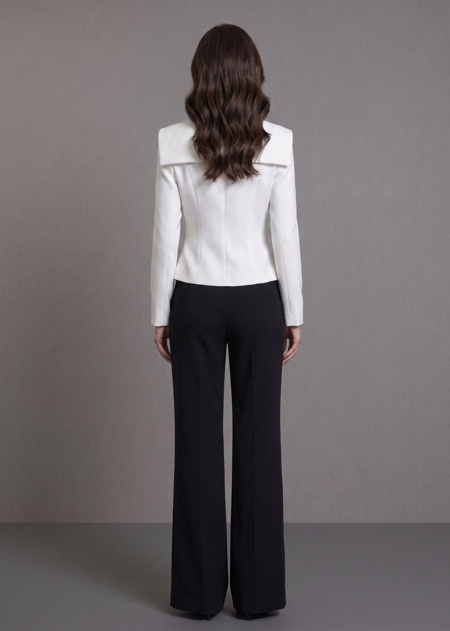 Matterhorn Tailored White Blazer for Women