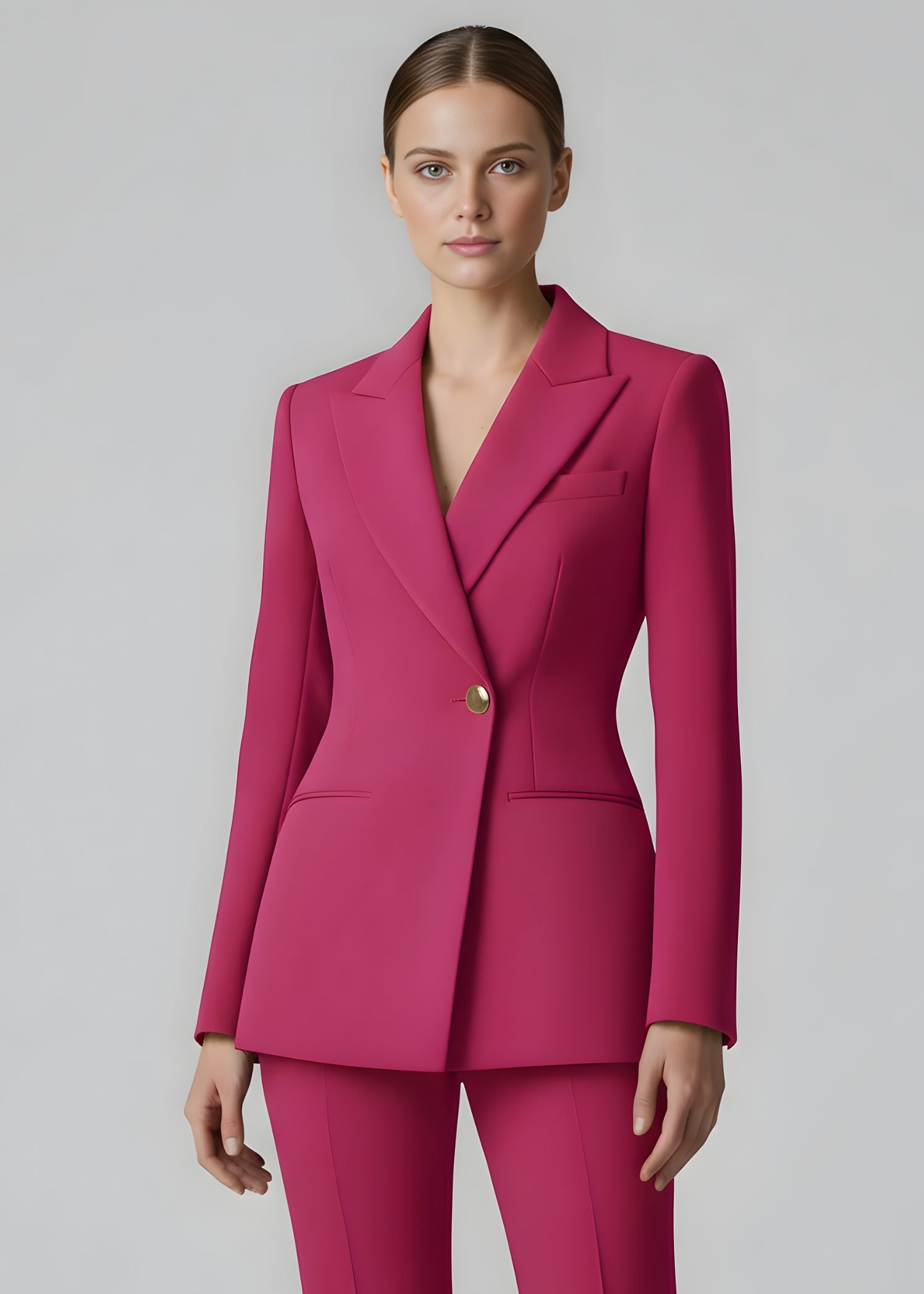 Mirelle Peak Lapel Two Piece Suit
