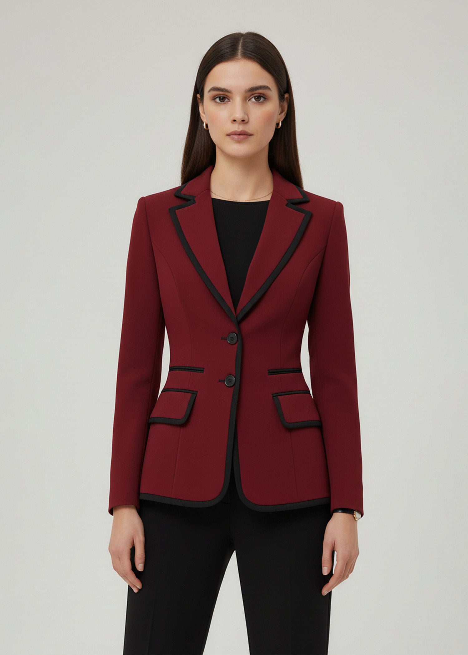 Notch lapel tuxedo suit 