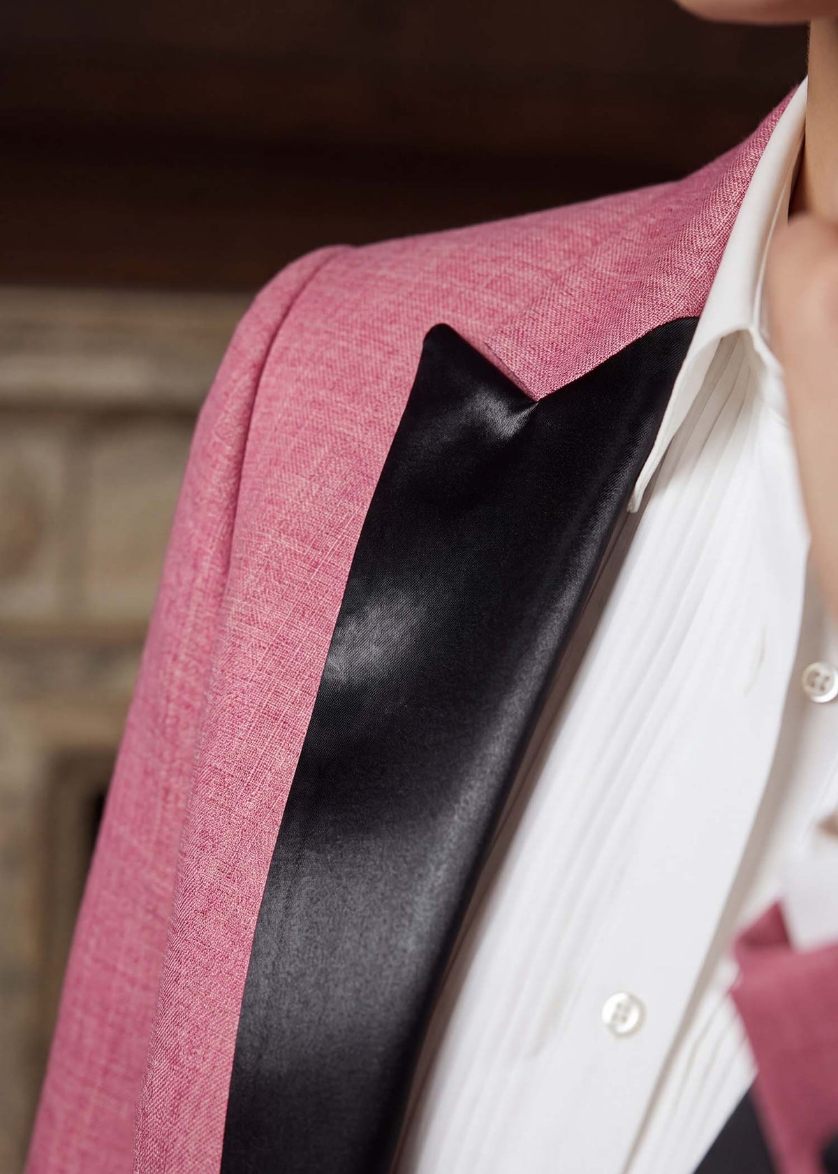 One Button Peak Lapel Tuxedo