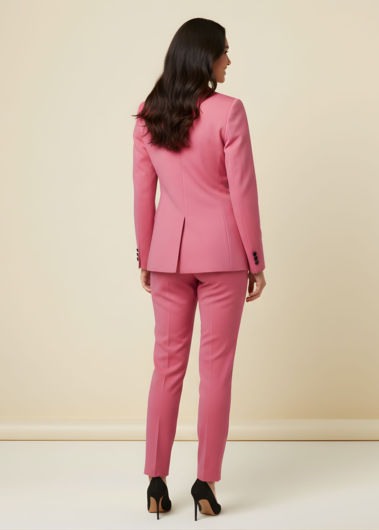 One Button Peak Lapel Tuxedo