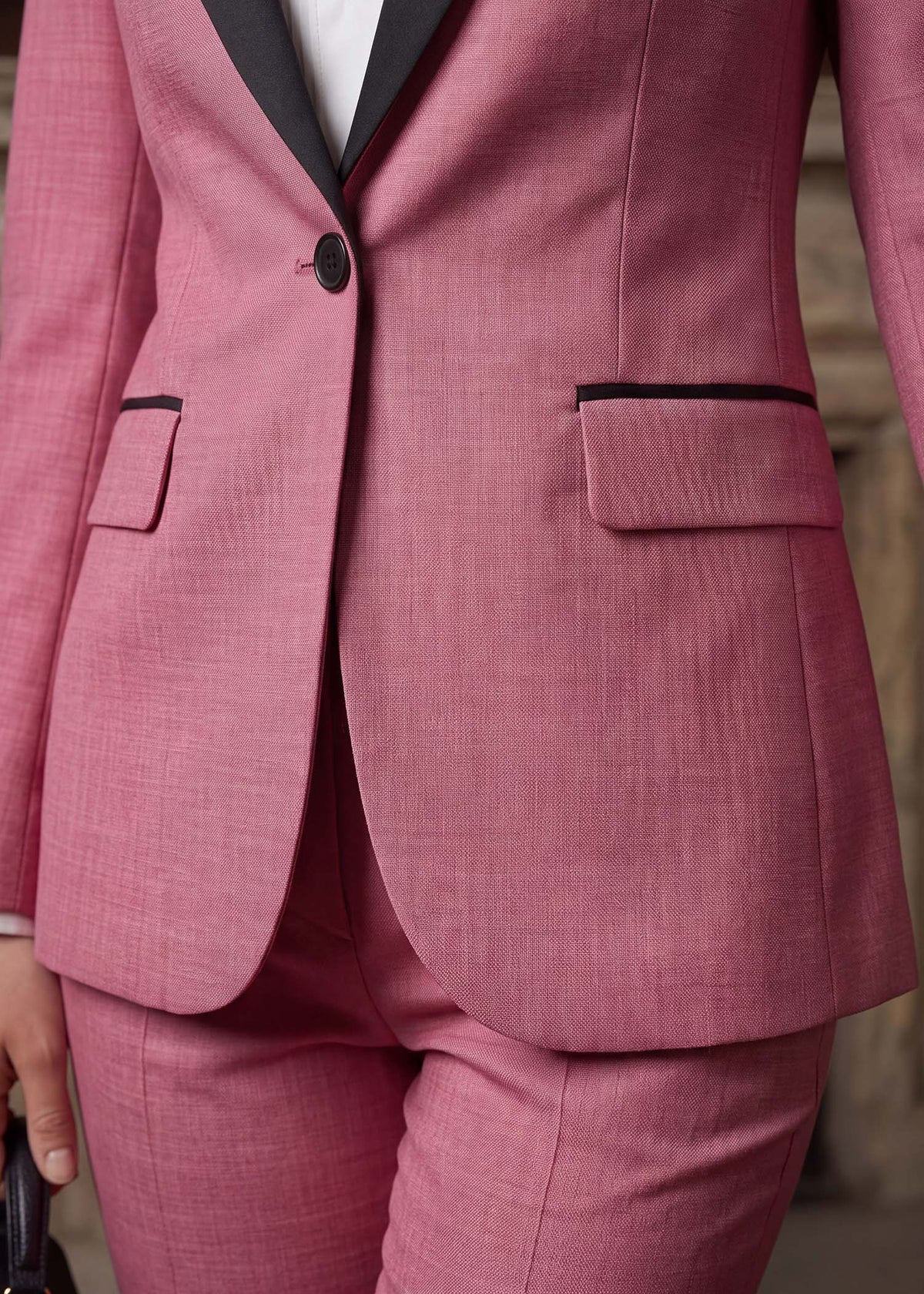 One Button Peak Lapel Tuxedo