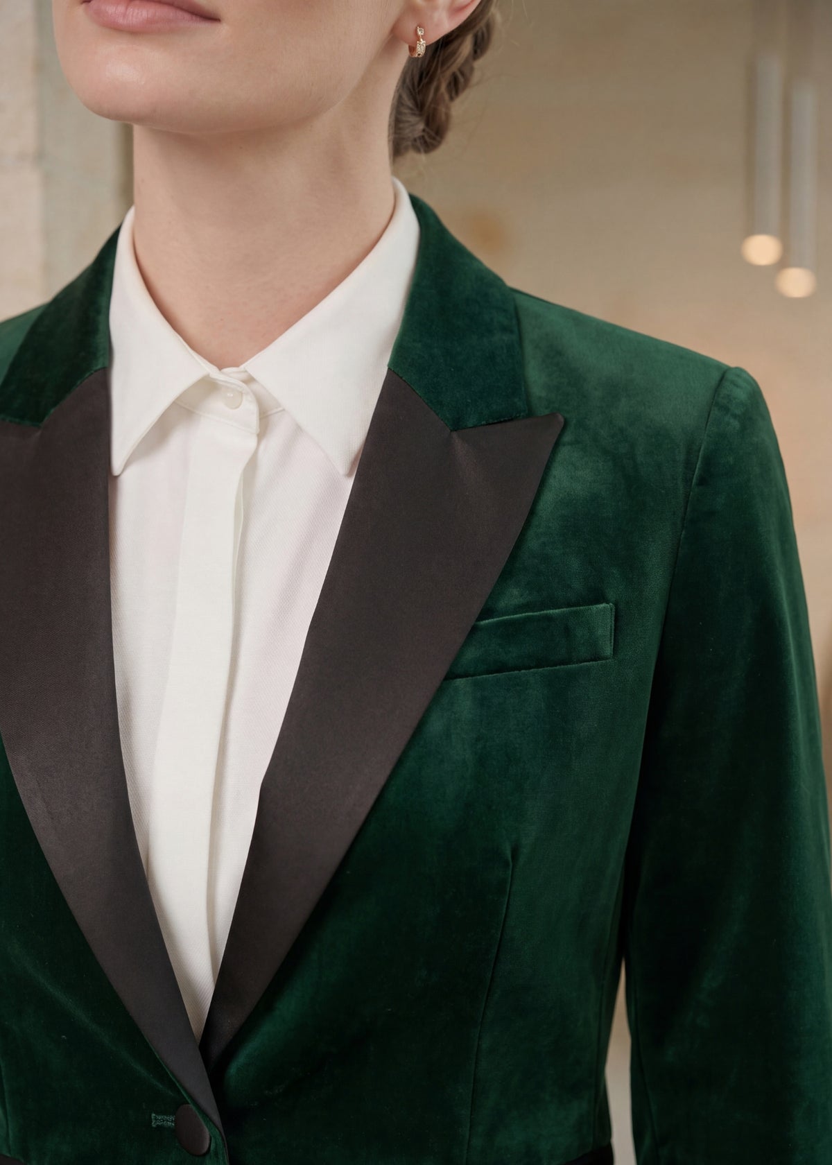 Orlane Peak Lapel Single Button Tuxedo