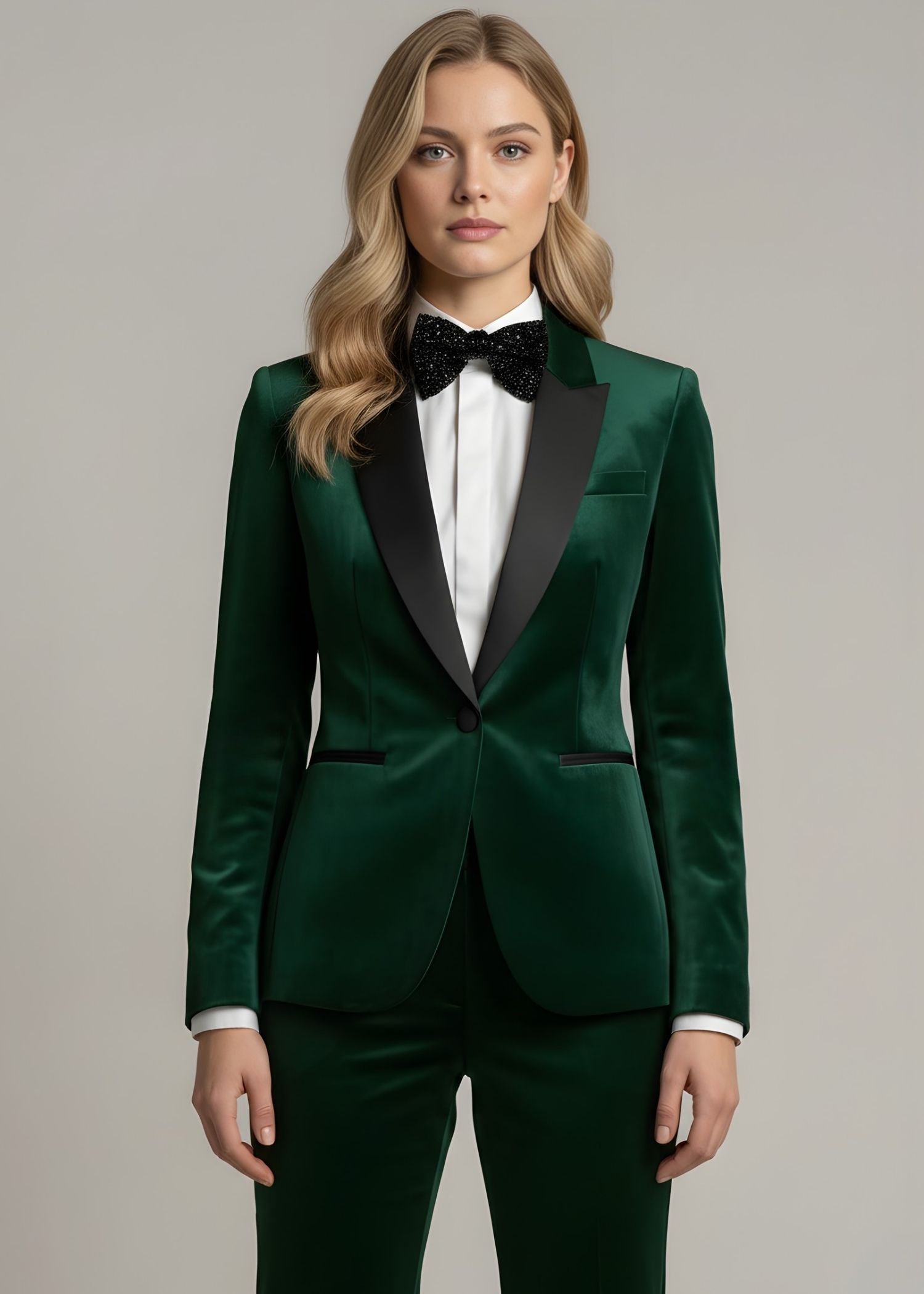 Orlane peak lapel single button tuxedo