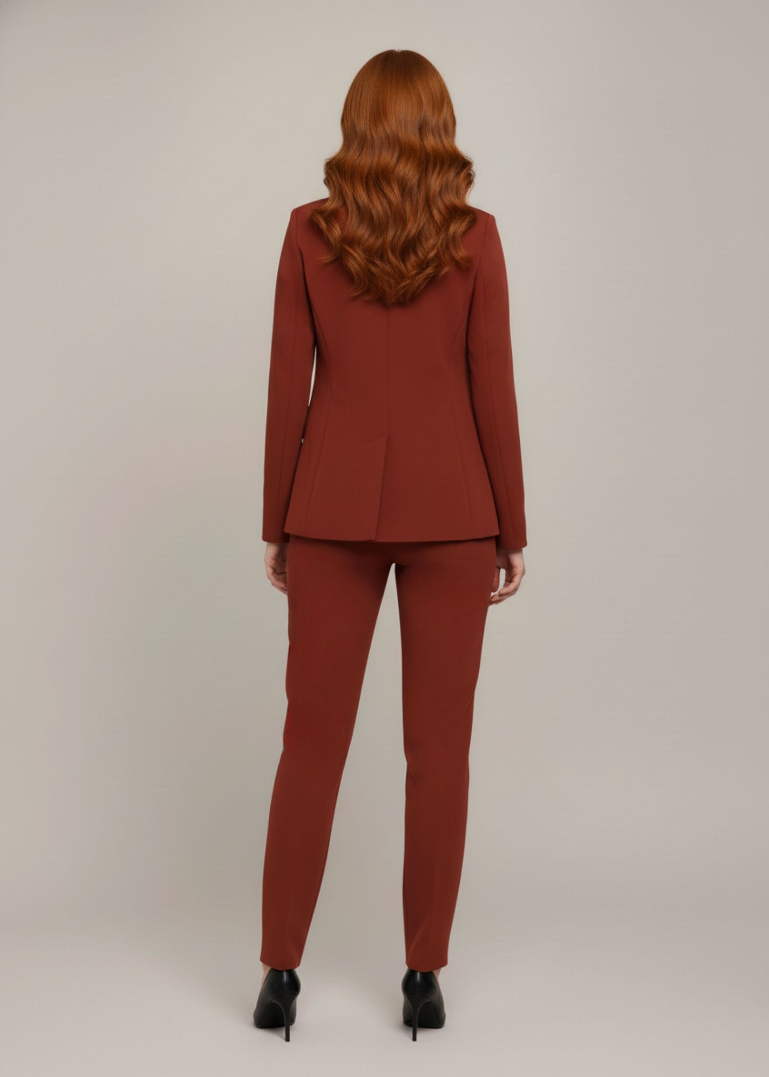  Orvieto Peak Lapel Singel Button Suit