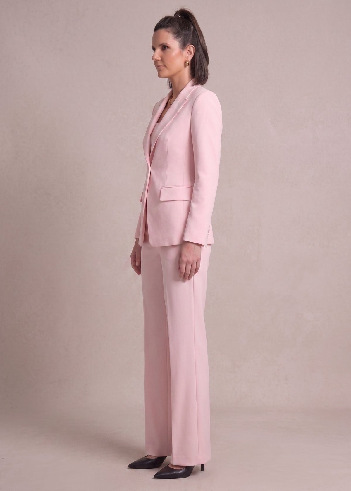 Peak Lapel Formal Corporate Suit 