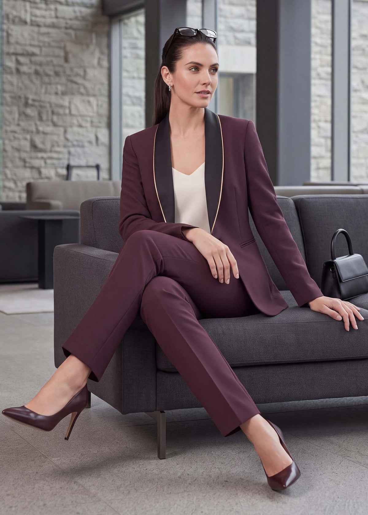 Piped Lapel Single Breasted Tuxedo