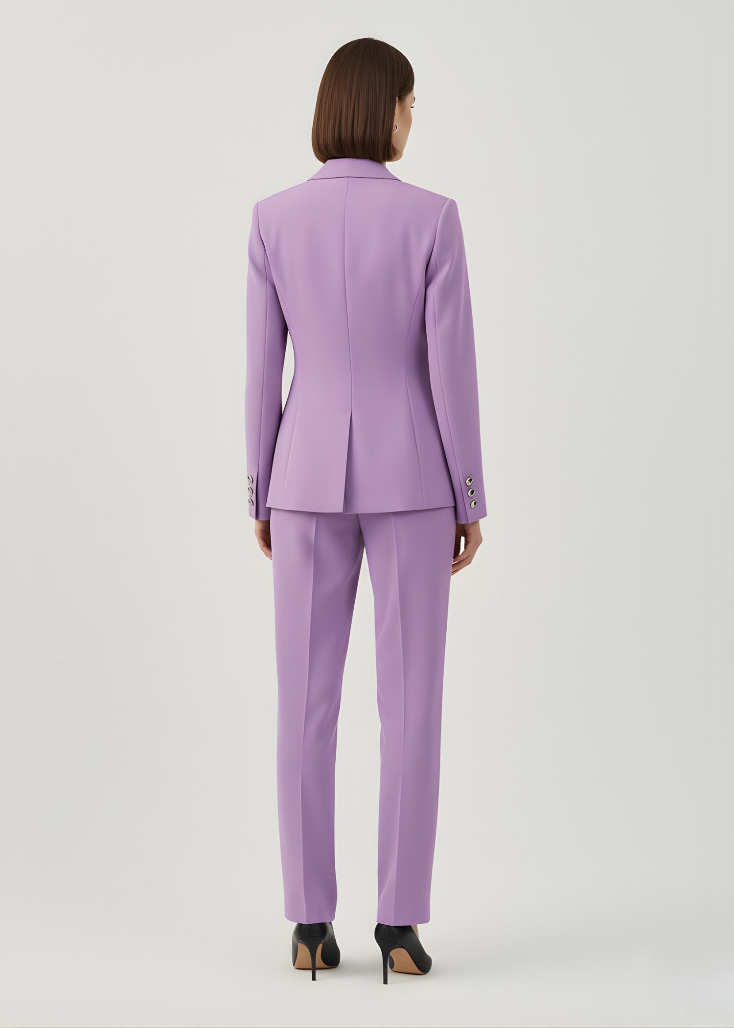 Portico Asymmetric Buttoned Suit