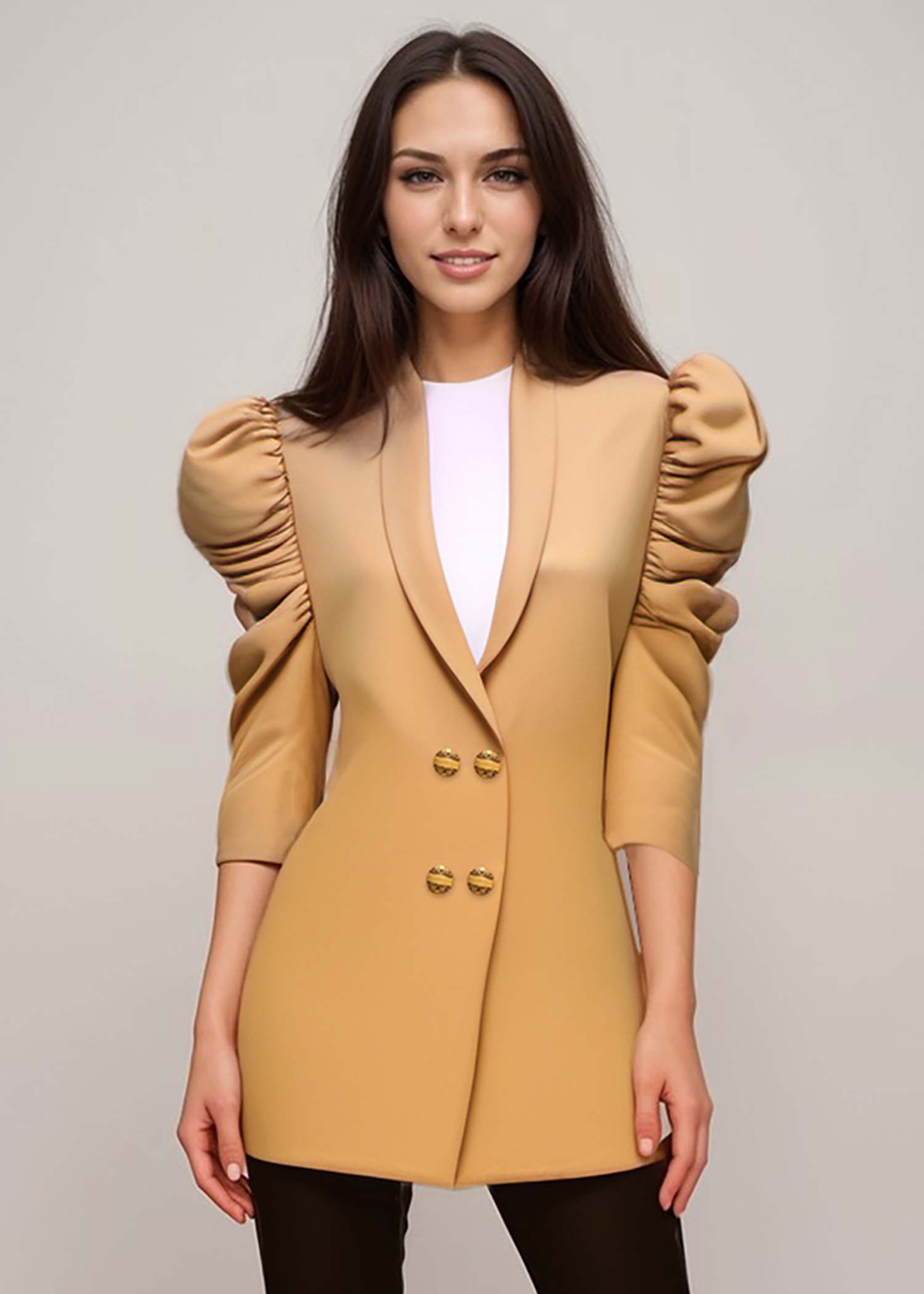 Sand Brown Suit