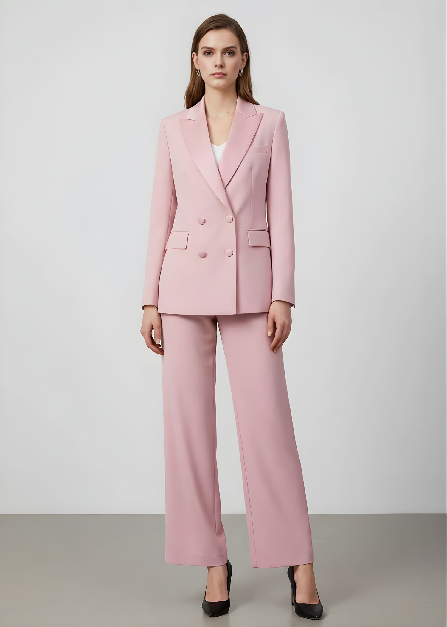 Satin Peak Lapel Two Piece Tuxedo