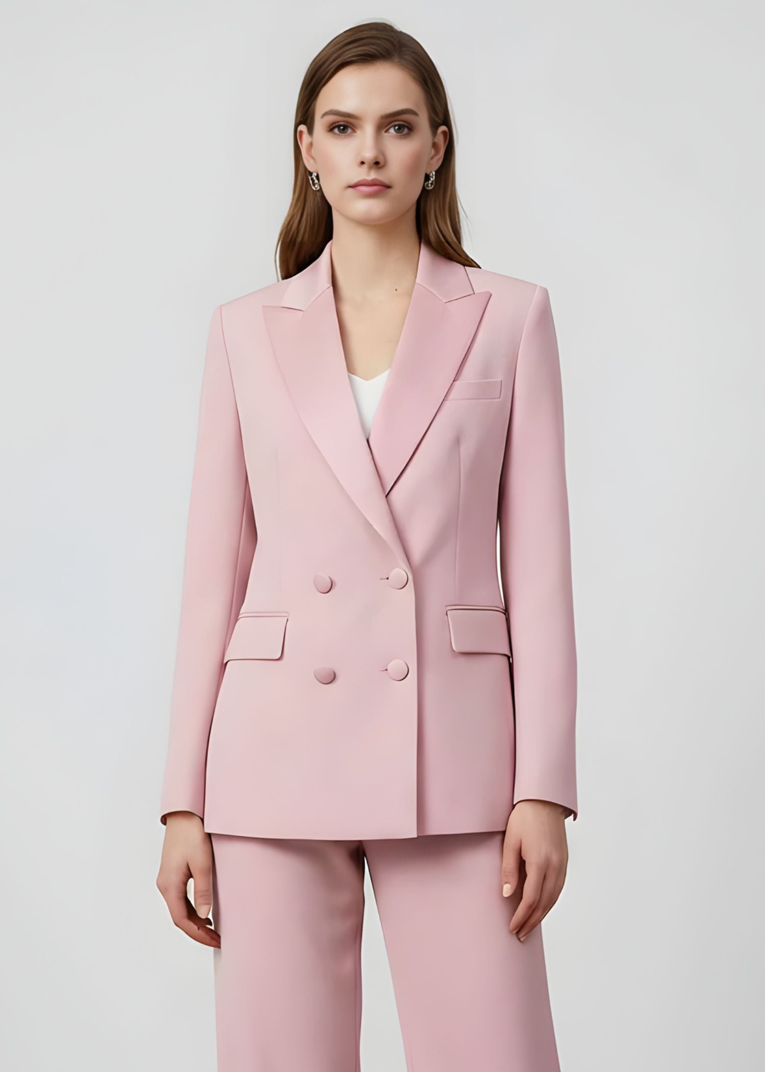 Satin Peak Lapel Two Piece Tuxedo