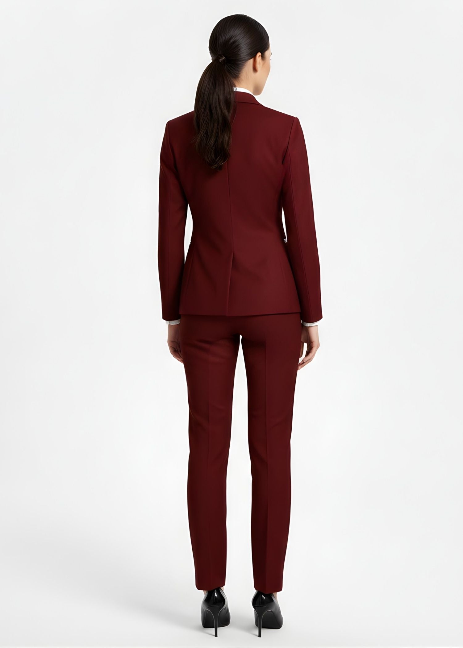 Selene wide peak lapel Tuxedo