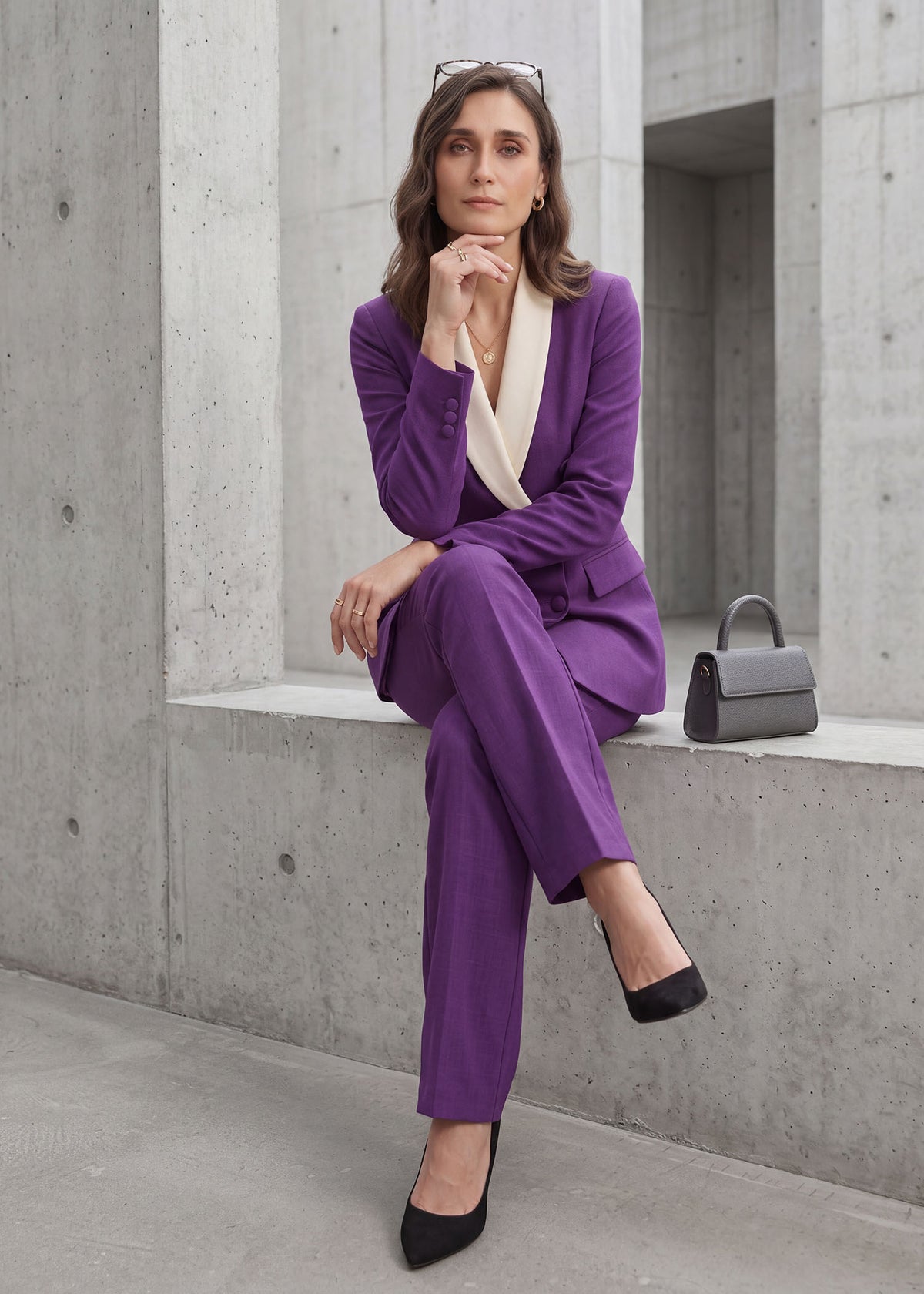 Shawl Lapel Double Breasted Tuxedo