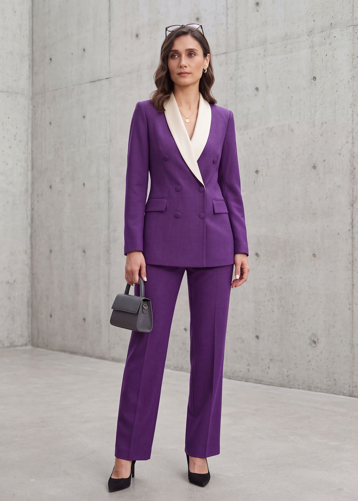Shawl Lapel Double Breasted Tuxedo