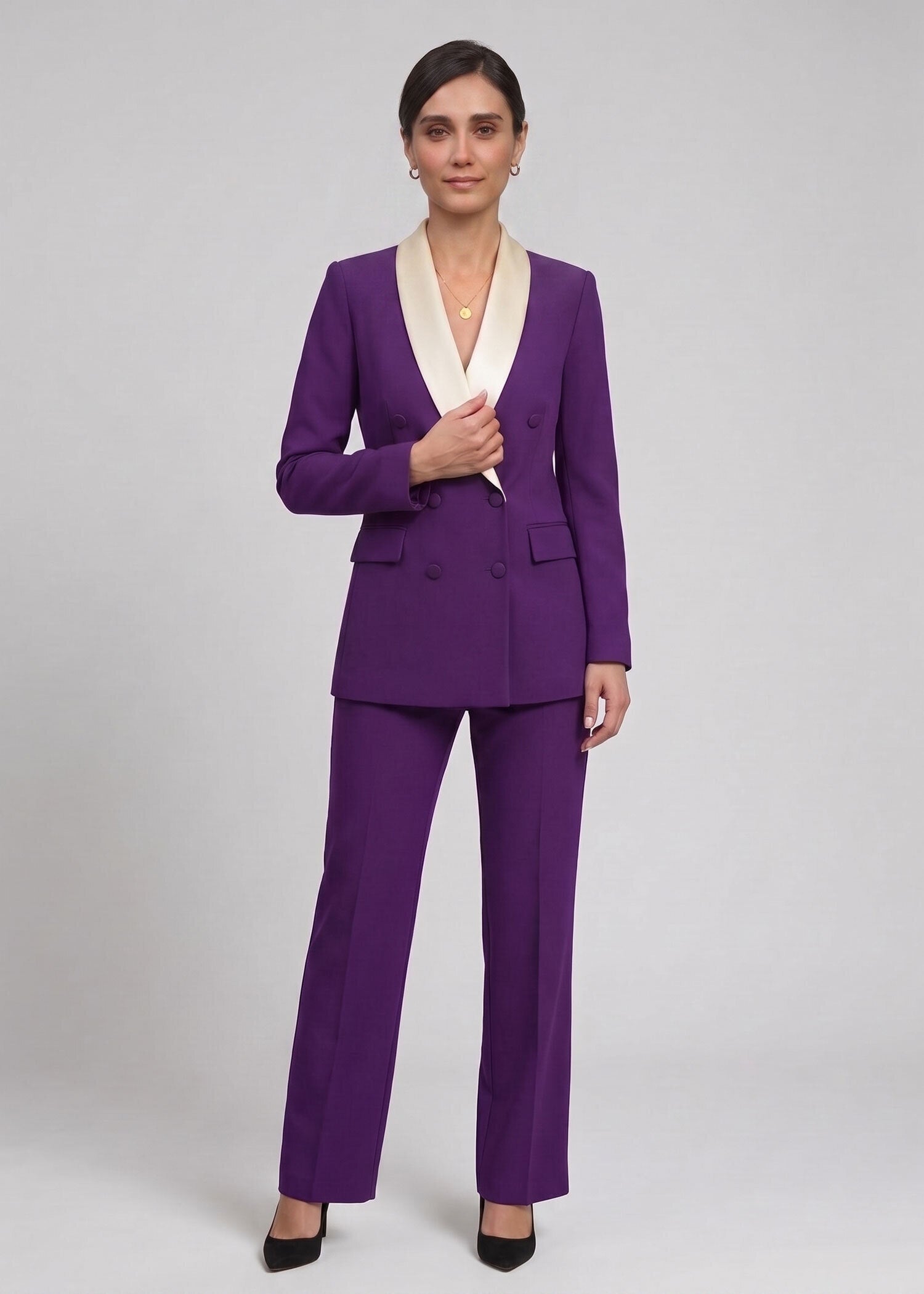 Shawl Lapel Double Breasted Tuxedo