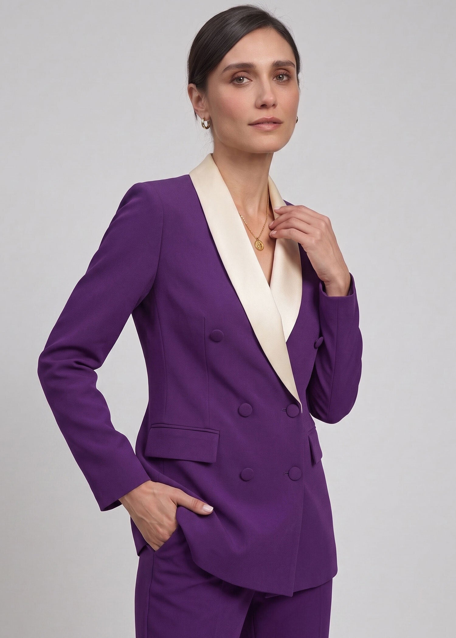 Shawl Lapel Double Breasted Tuxedo