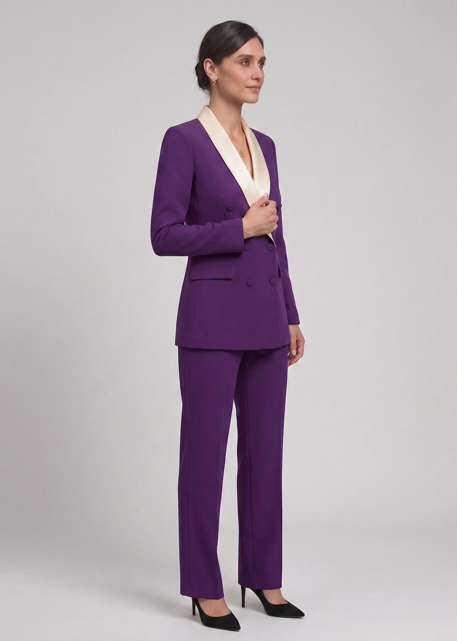 Shawl Lapel Double Breasted Tuxedo