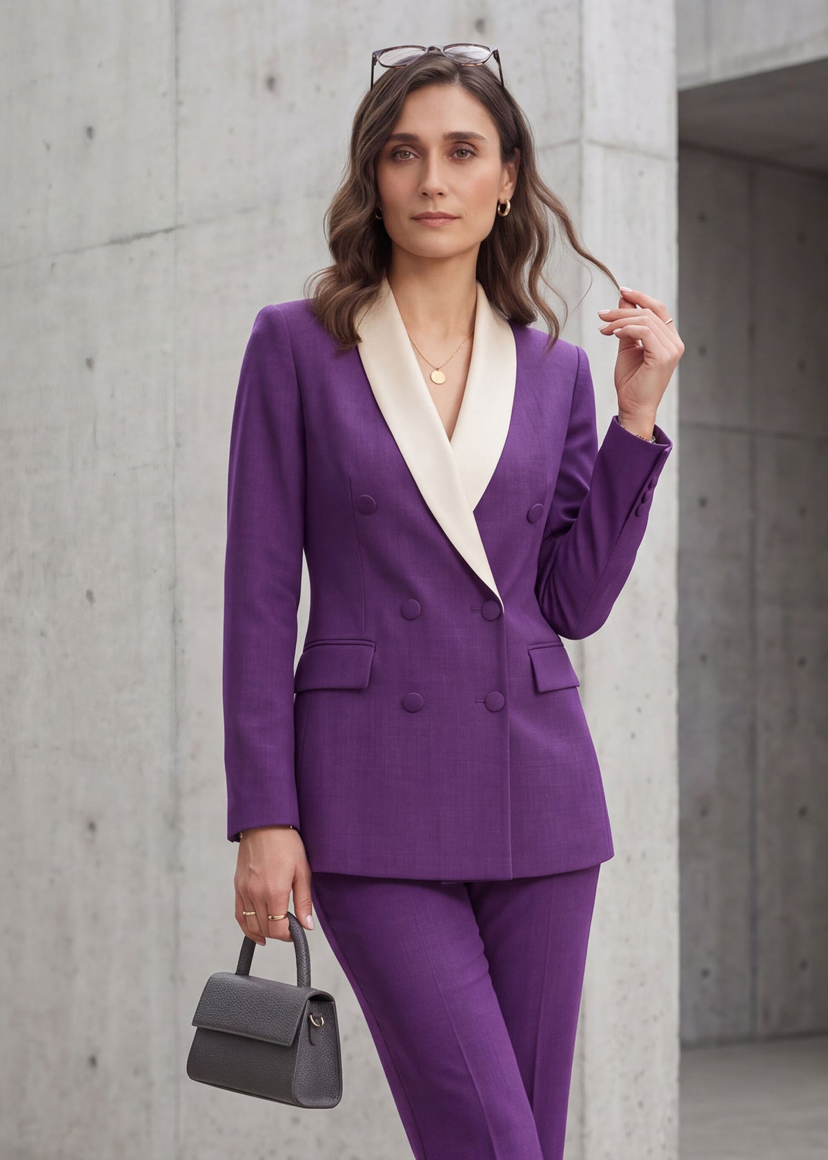 Shawl Lapel Double Breasted Tuxedo