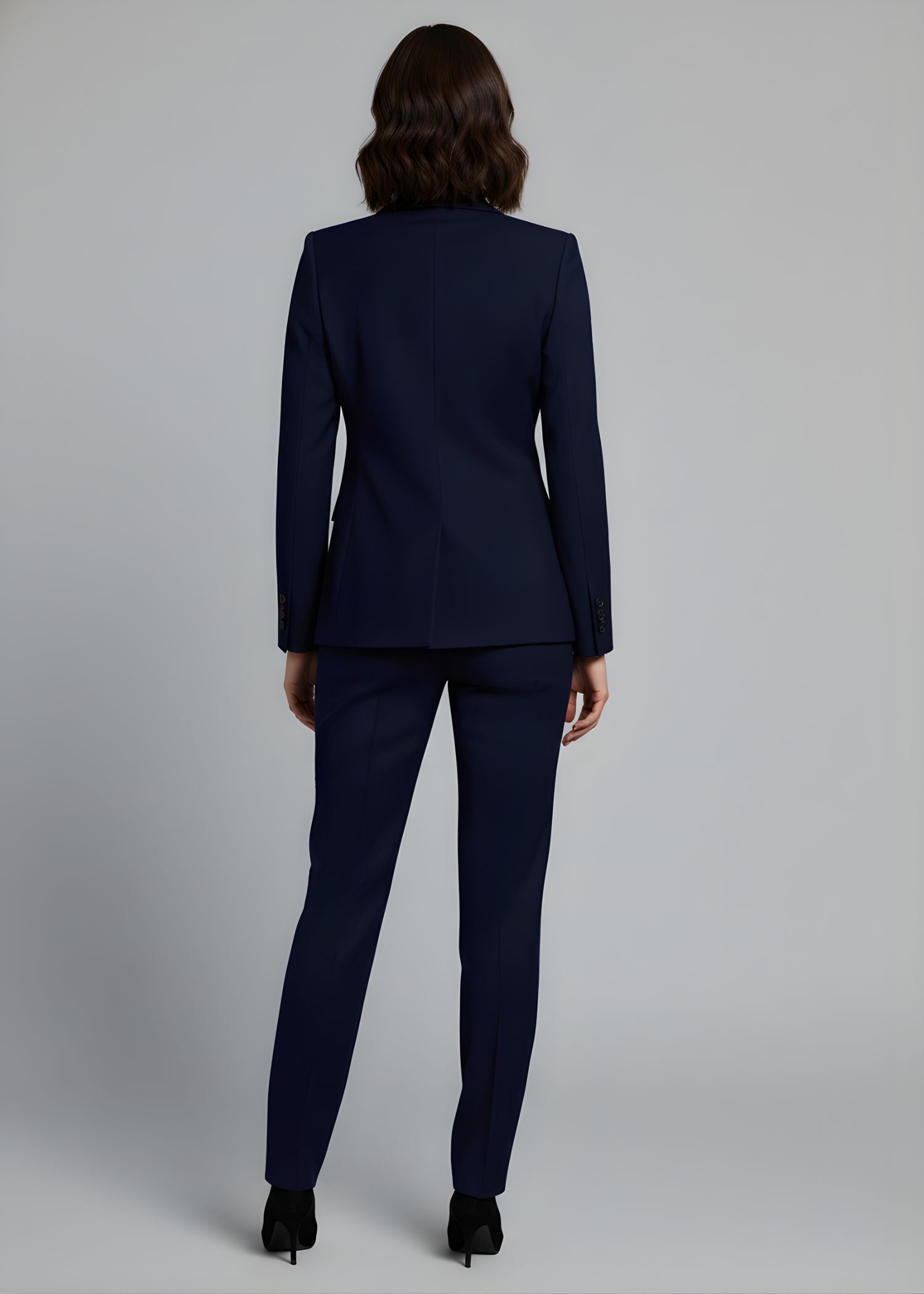 Shibuya Single breasted Suit in Blue