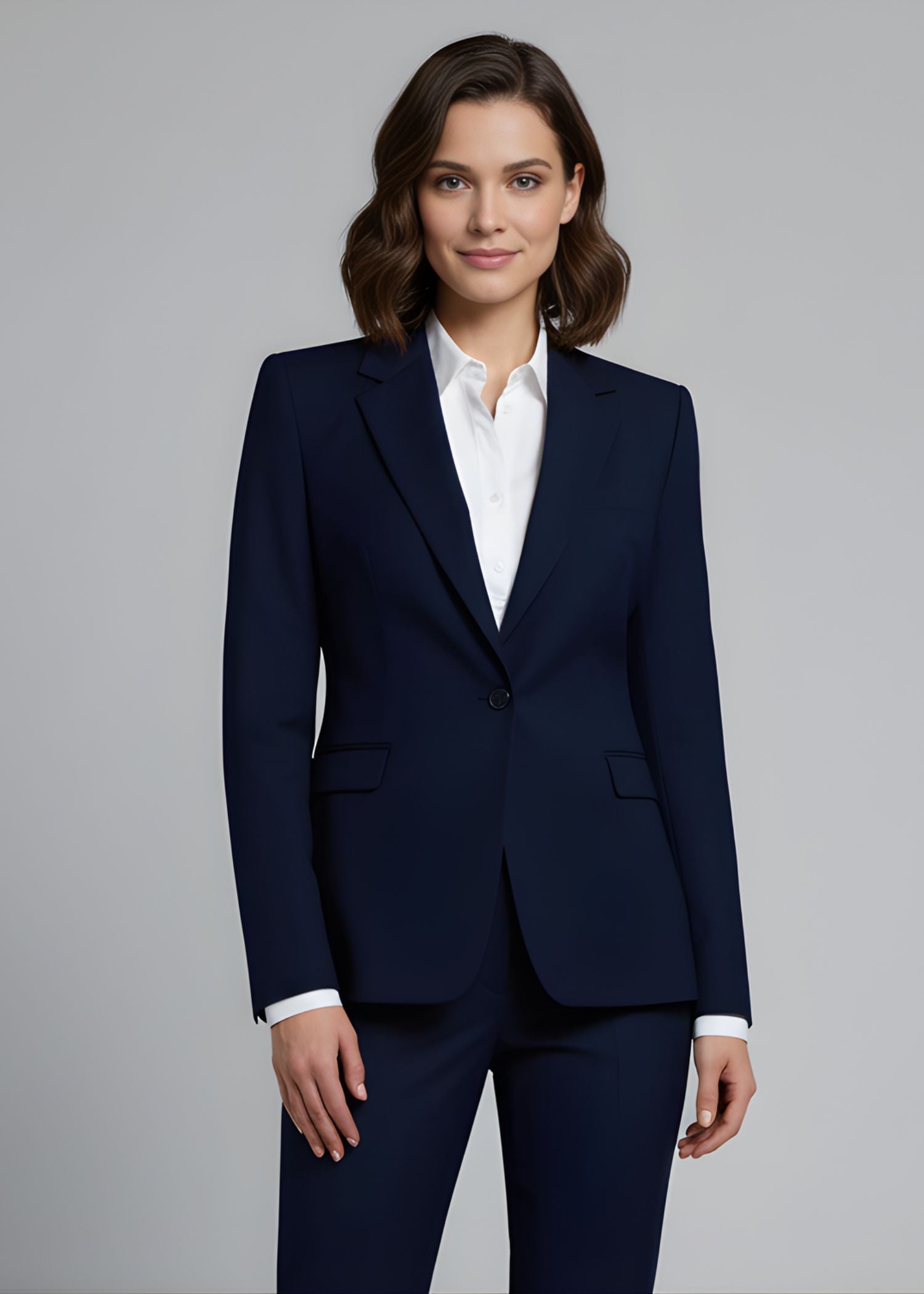 Shibuya Single breasted Suit in Blue