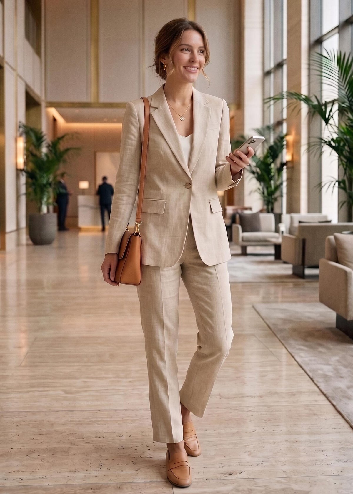 Single Breasted Suit for Women