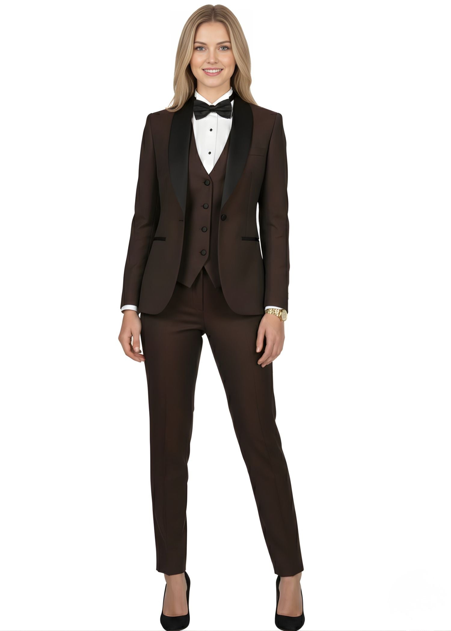 Single Breasted Three Piece Tuxedo