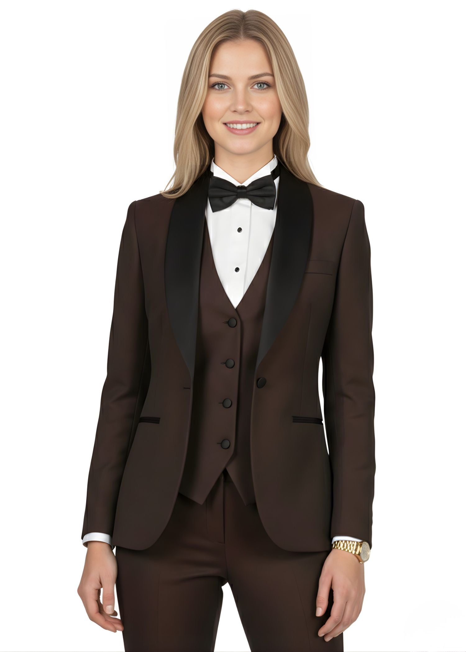 Single Breasted Three Piece Tuxedo