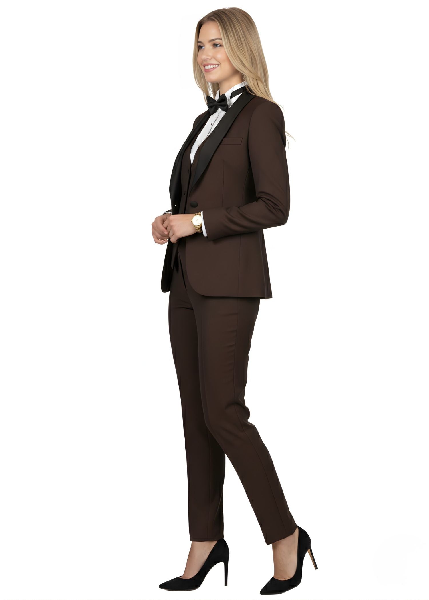 Single Breasted Three Piece Tuxedo