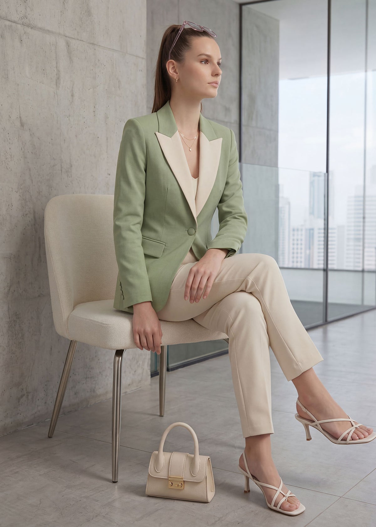 Elbrus Single Button Peak Lapel Tuxedo
