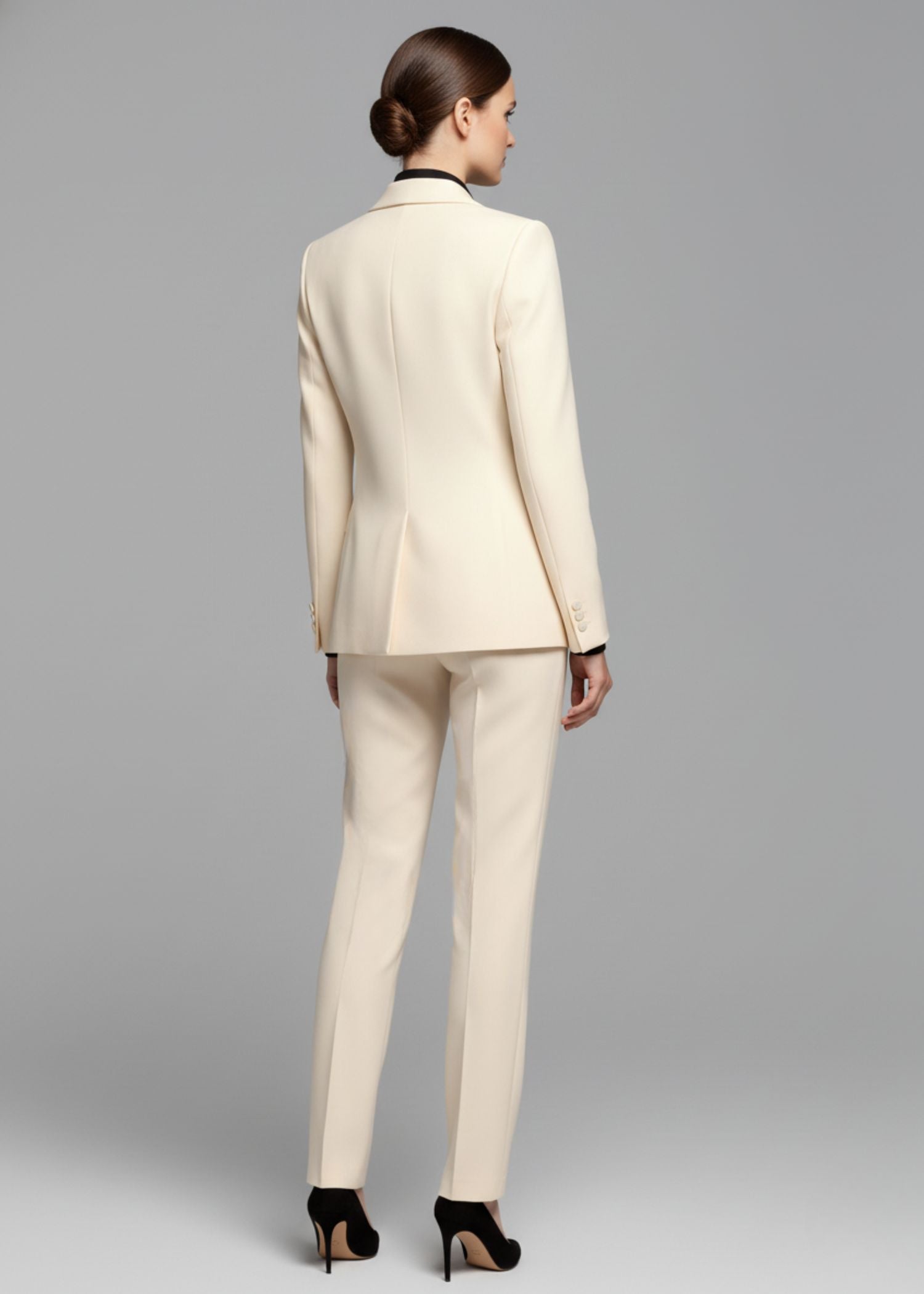 Soho Notch Lapel Suit in Beige