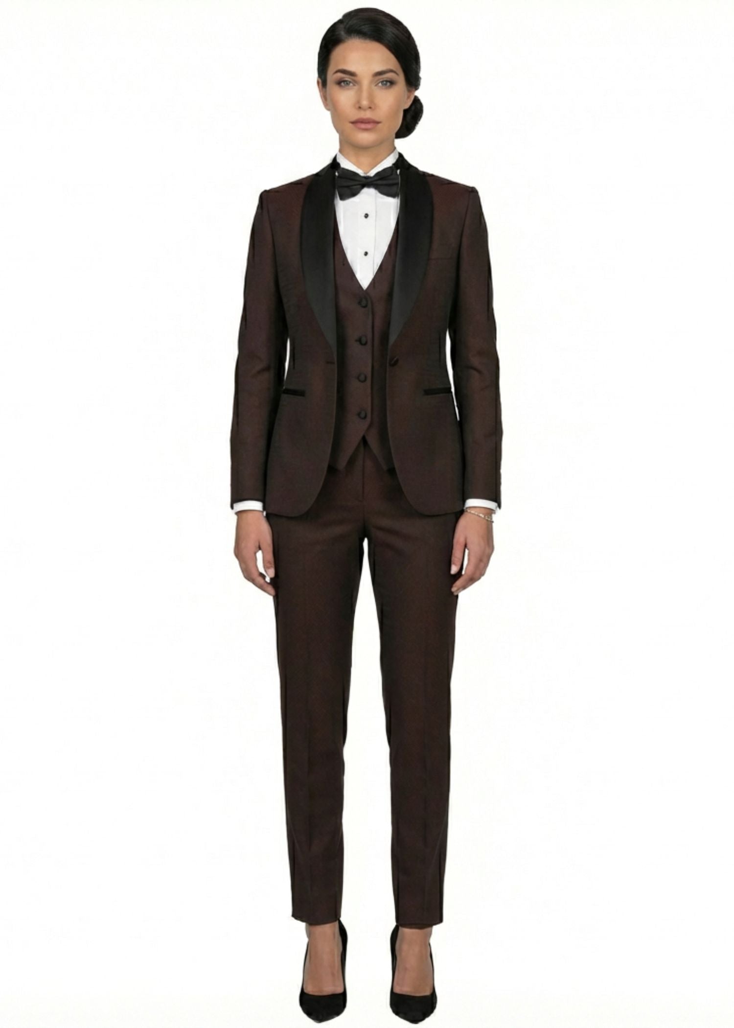 Coffee Brown Tuxedo