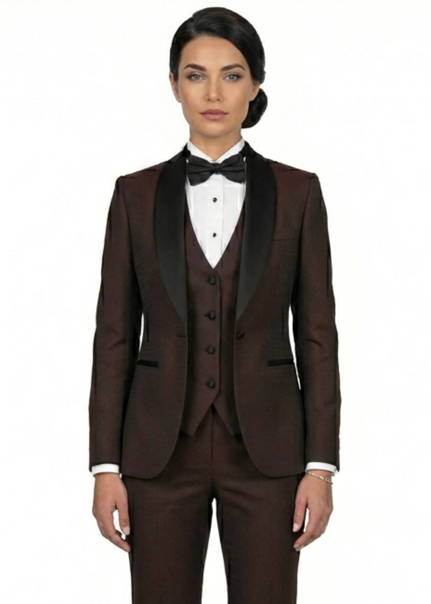 Coffee Brown Tuxedo