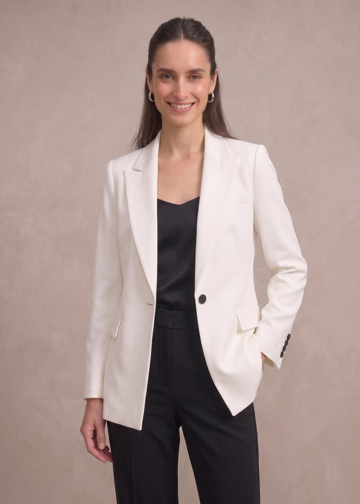 White Jacket for Woman