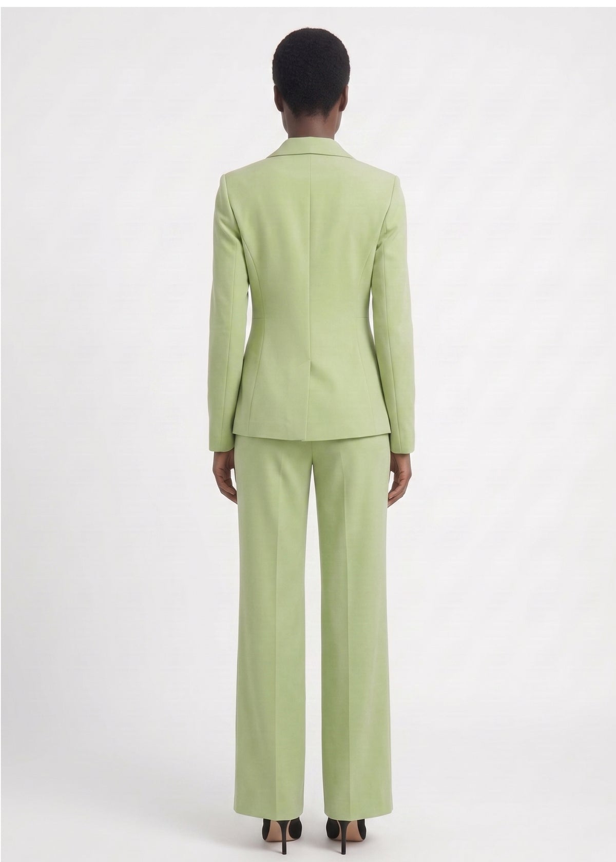 Slanted Pocket Professional Attire Suit